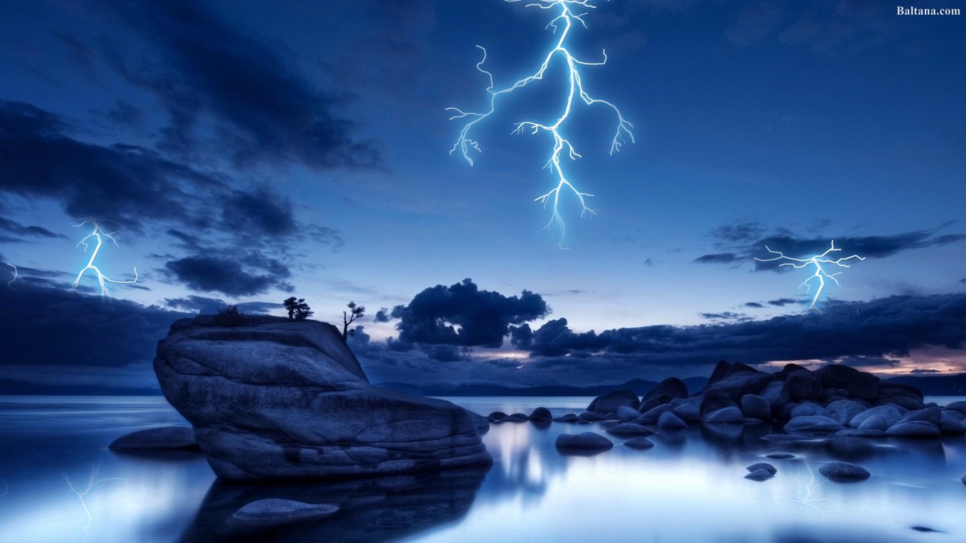 1920x1080 Lightning Wallpaper HD 30707