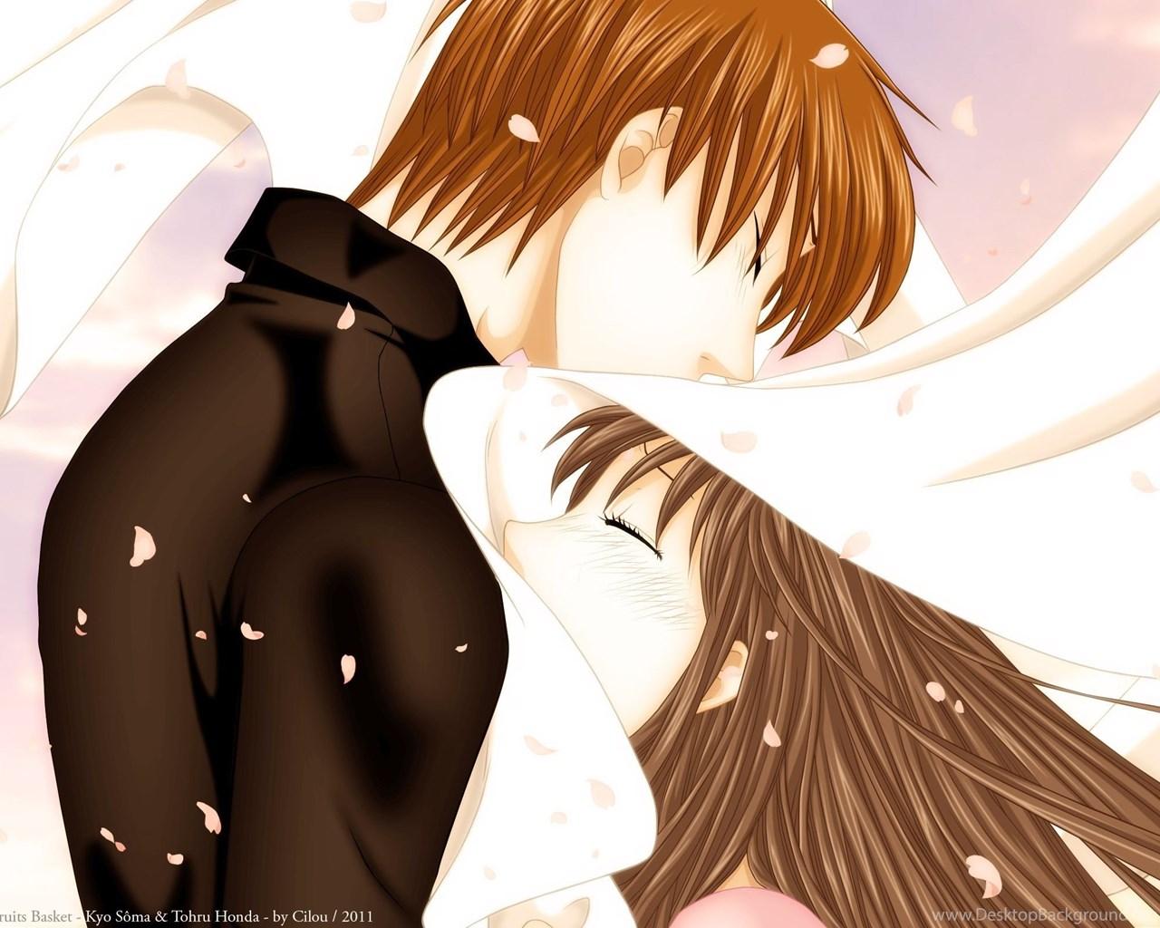 1280x1024 Kyo And Tohru Fruits Basket Wallpaper Fanpop Desktop Background