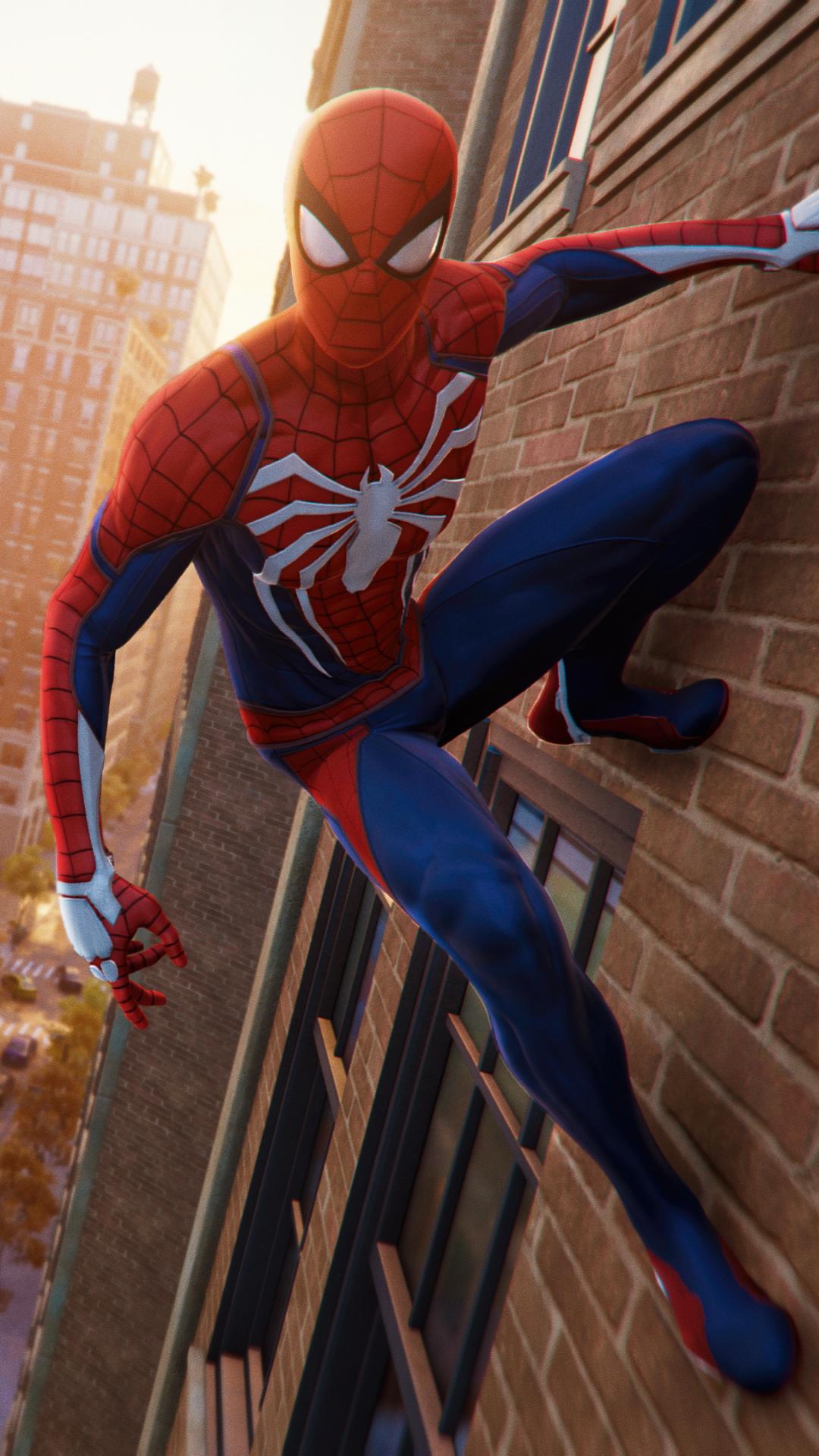 1080x1920 Spider Man Ps4 Wallpaper Phone