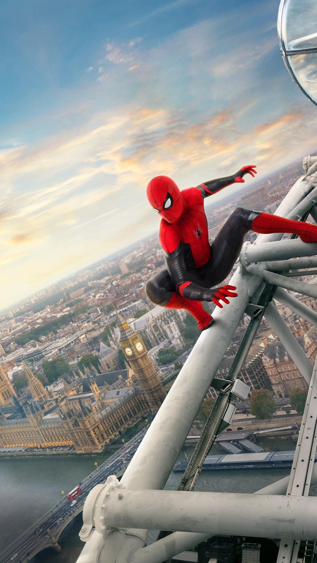 1080x1920 Spider Man: Far From Home Wallpaper