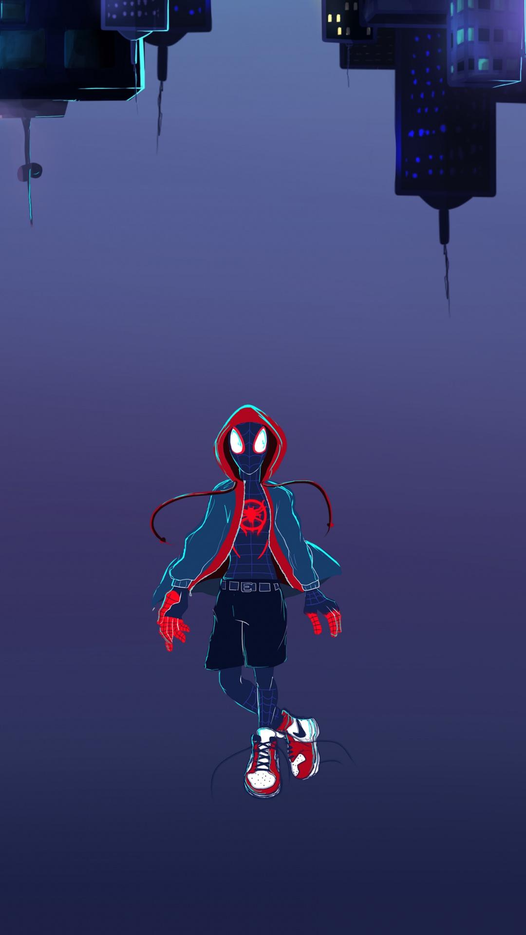 1080x1920 Download Spiderman, Spider Verse, Movie, Fan Art Wallpaper, 1080x Samsung Galaxy S S Note, Sony Xperia Z, Z Z Z HTC One, Lenovo Vibe, Google Pixel OnePlus Honor Xiaomi Redmi