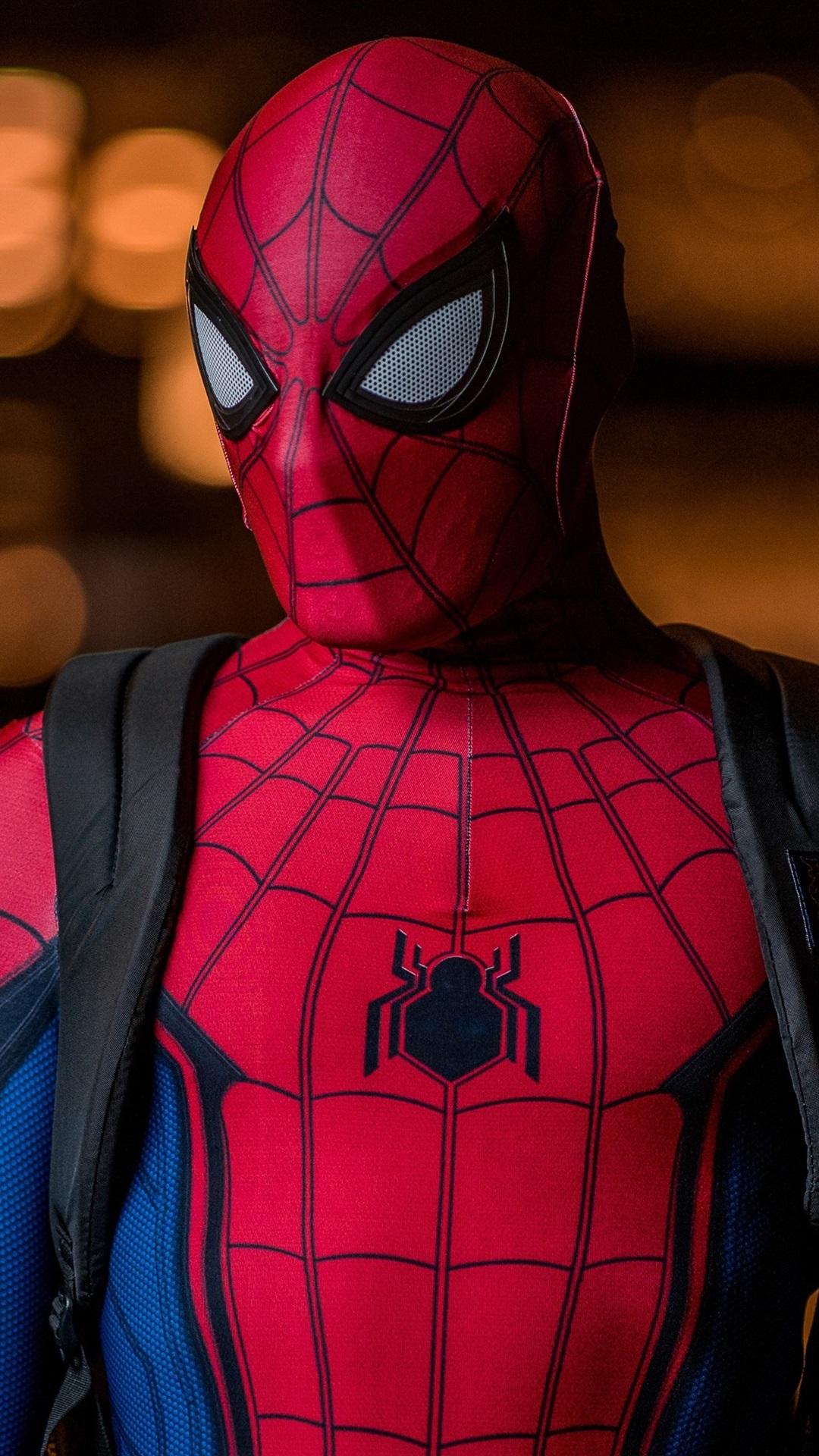 1080x1920 IPhone Wallpaper Spider Man At Night, Superhero Wallpaper IPhone 8 HD Wallpaper