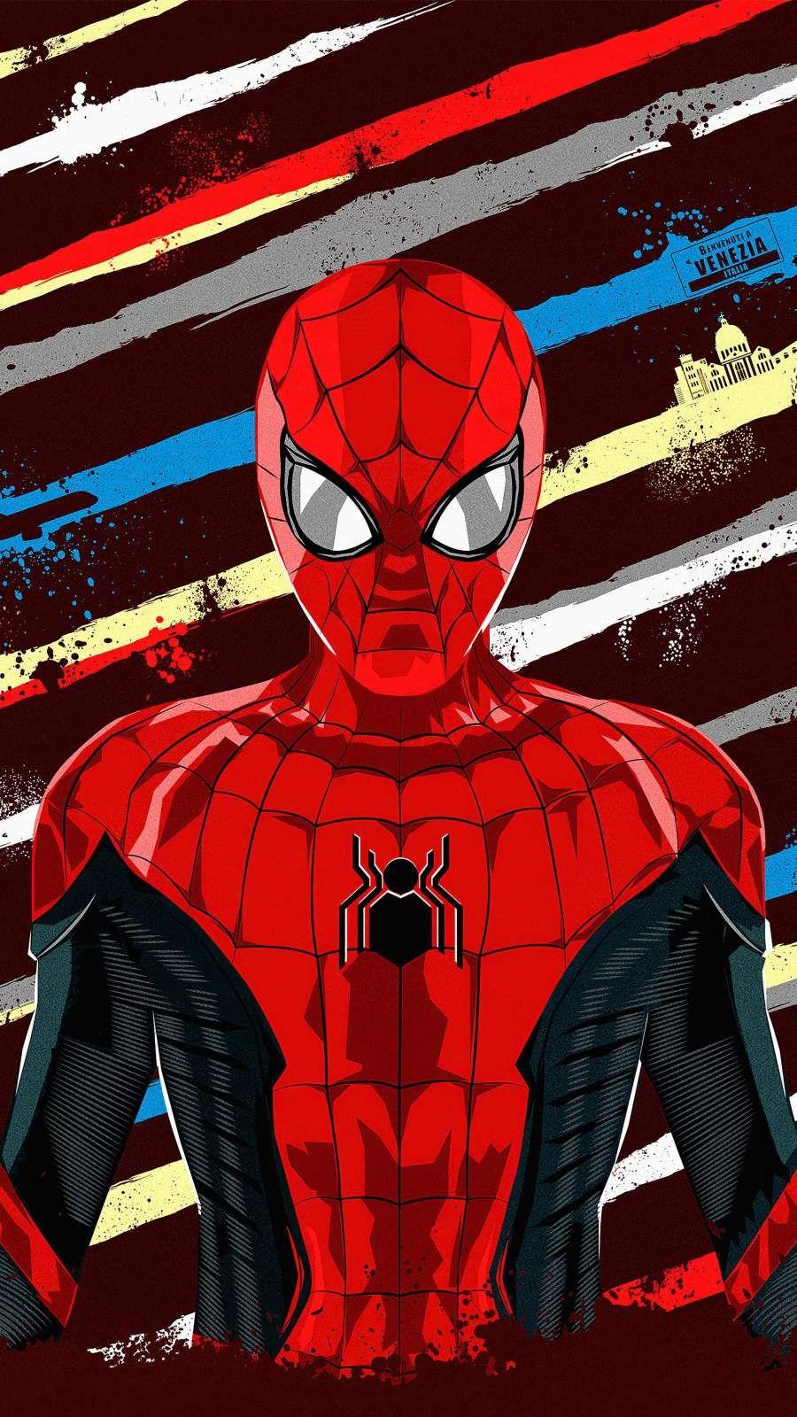 900x1600 Spiderman Artwork iPhone Wallpaper
