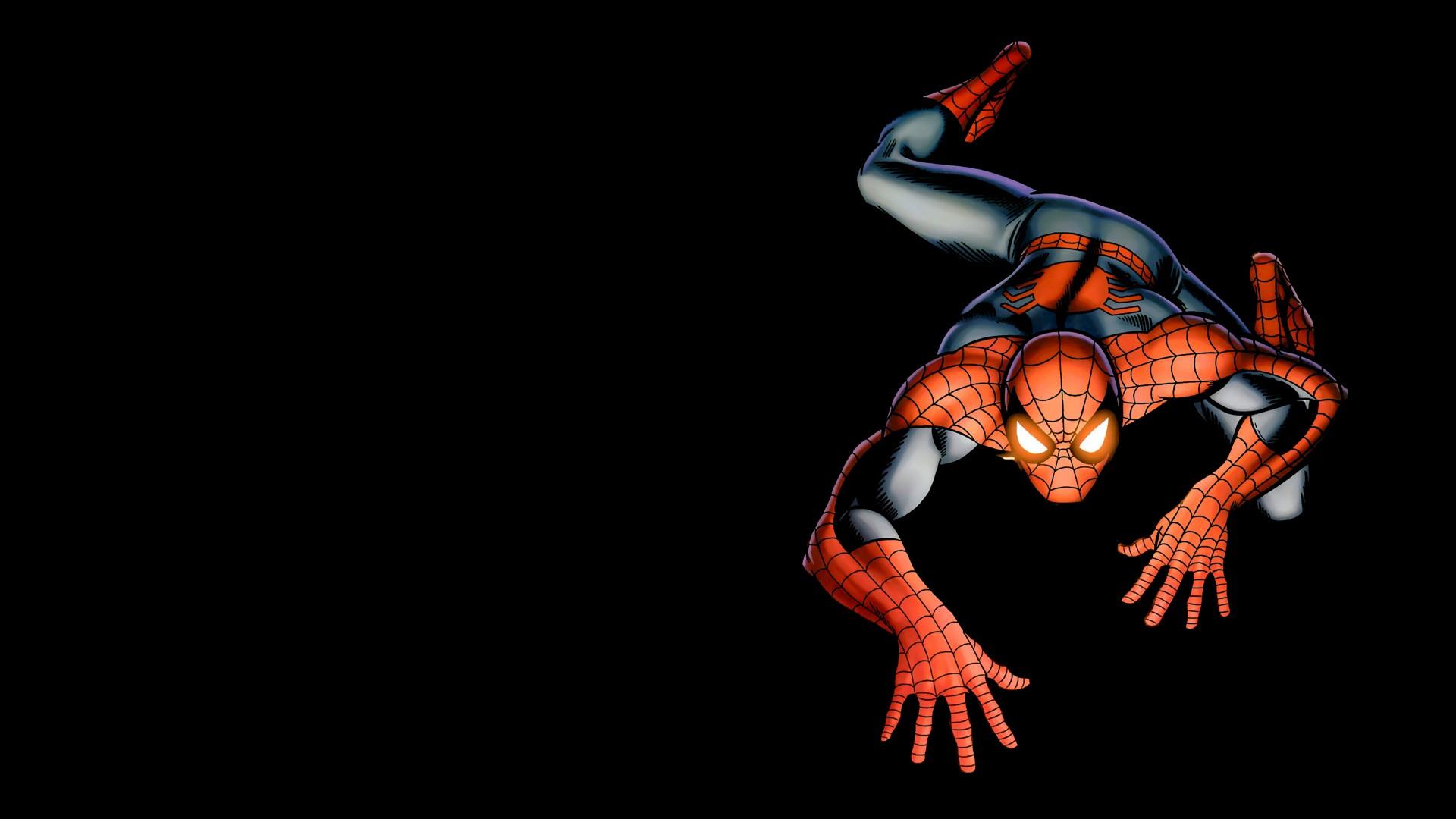 1920x1080 Black, Superhero, Comic Art, Spider Man. Mocah HD Wallpaper