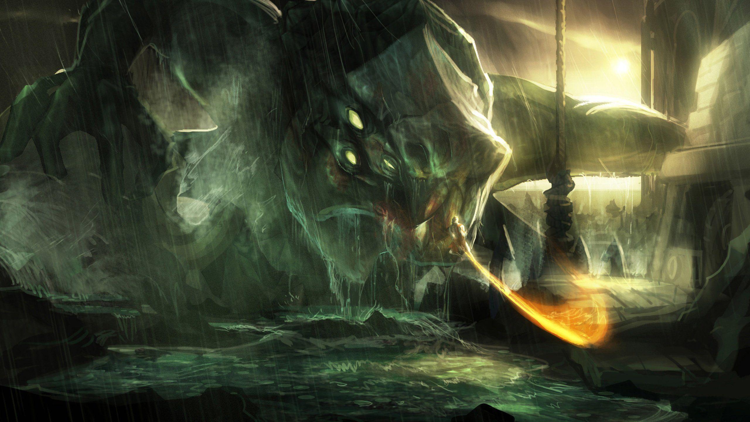 2560x1440 Mythological Desktop Wallpaper