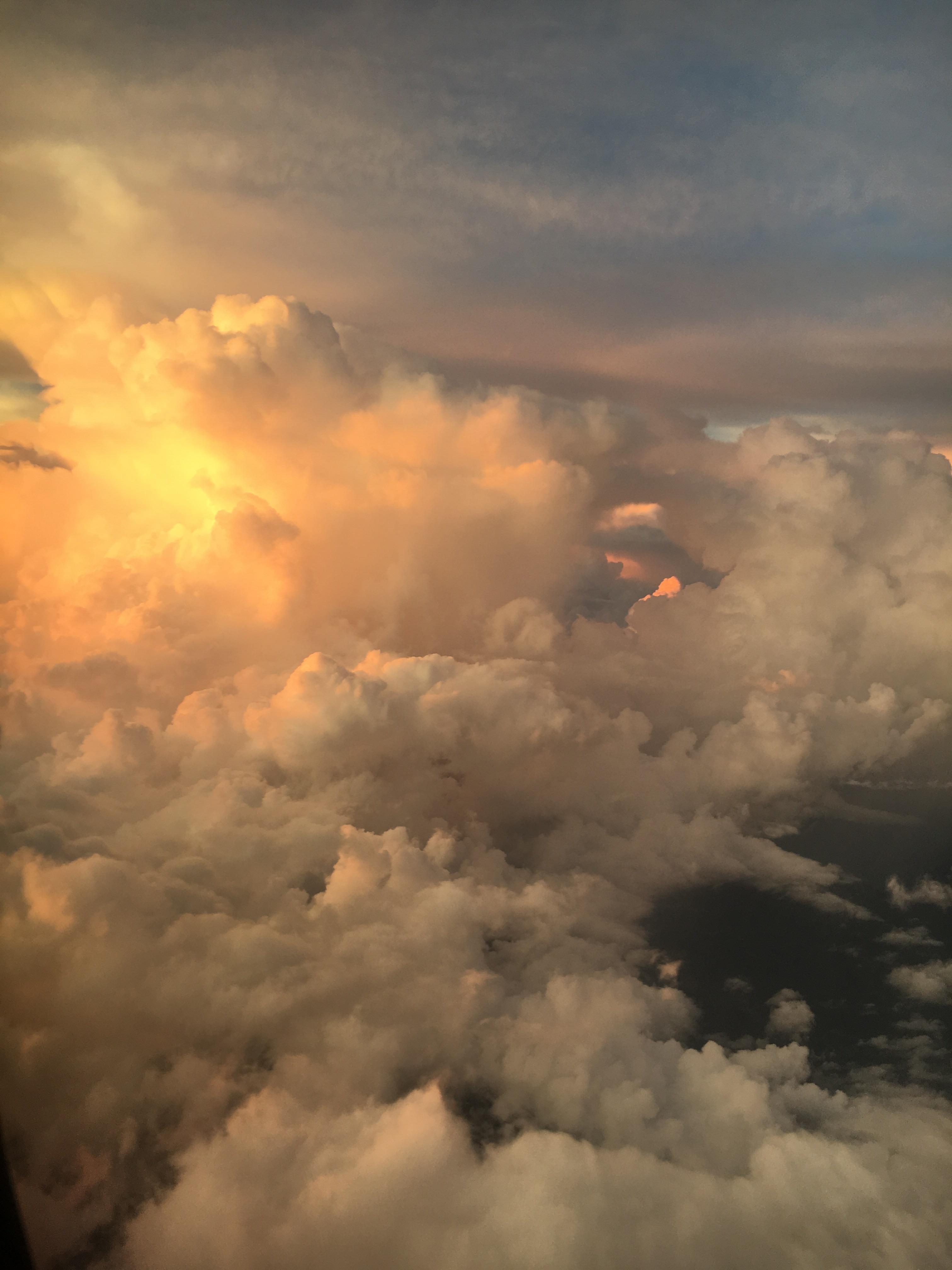 3024x4032 Pretty sure this is what the gates of heaven look like. took this photo while I was on a flight back home!