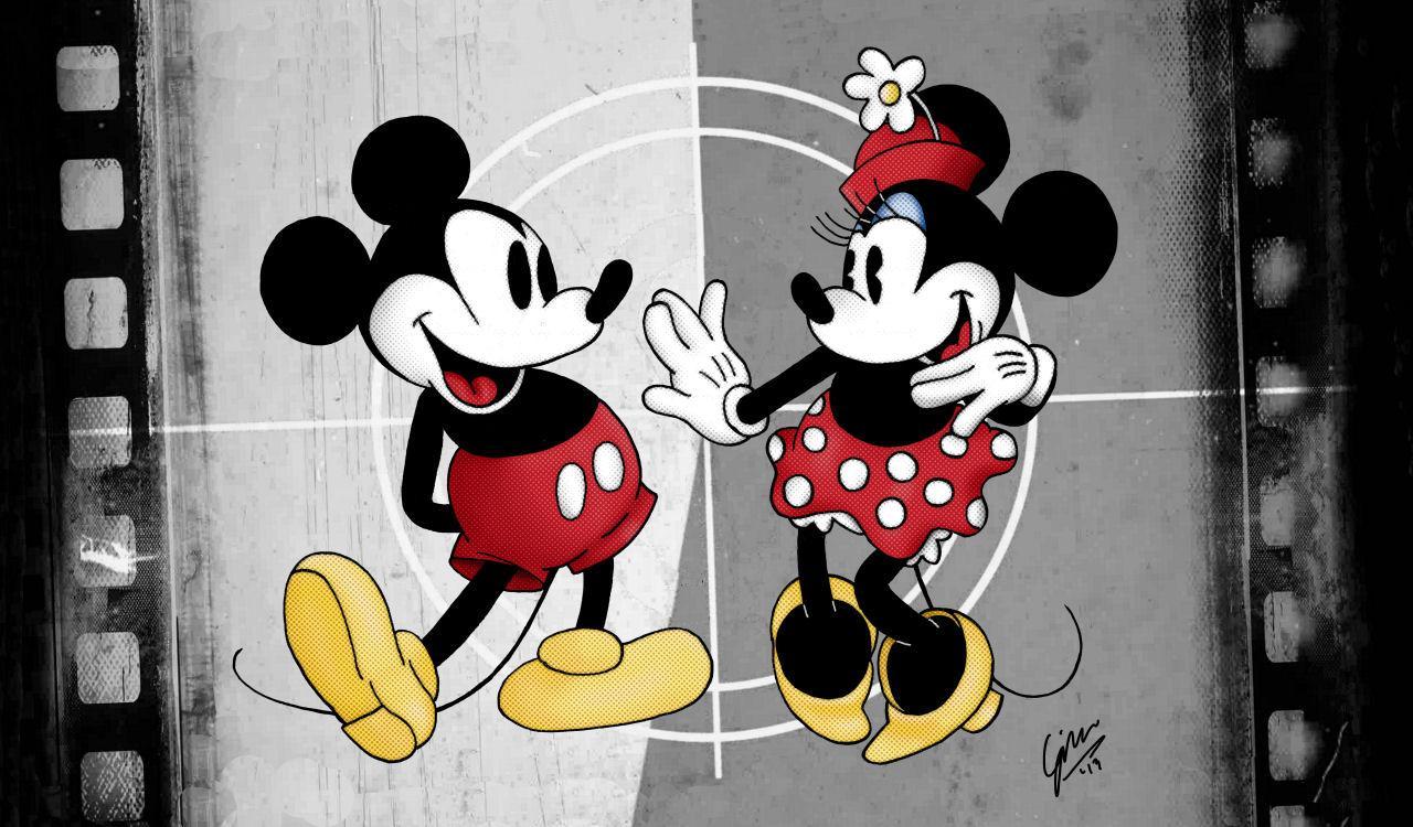 1280x750 Original Mickey And Minnie Mouse Wallpaper