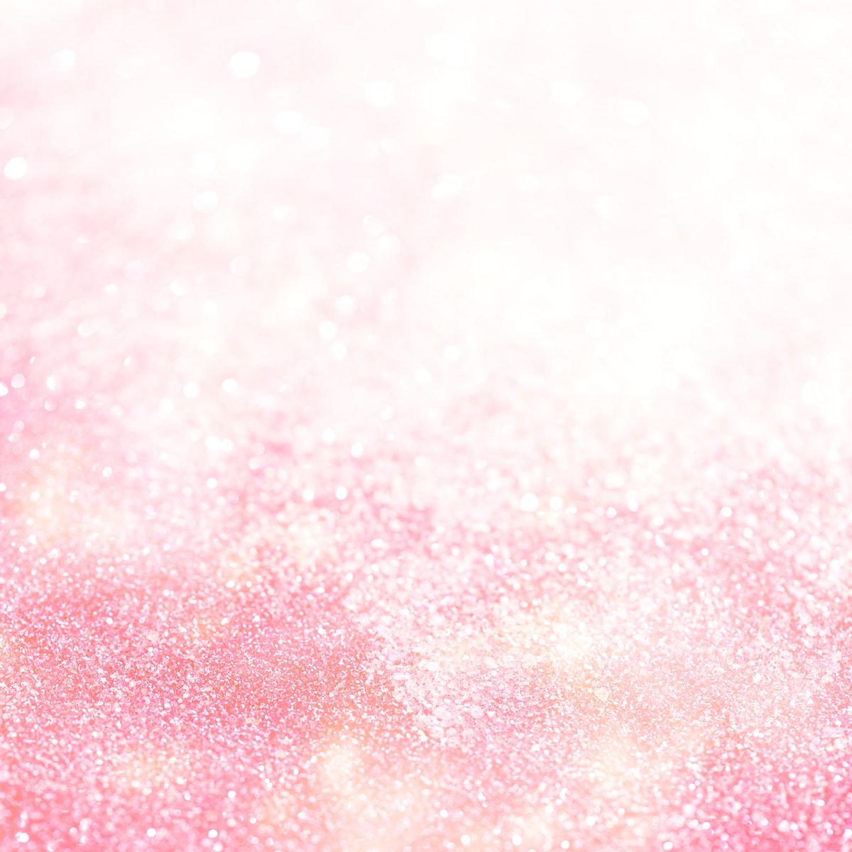 1200x1200 Light pink glitter gradient background