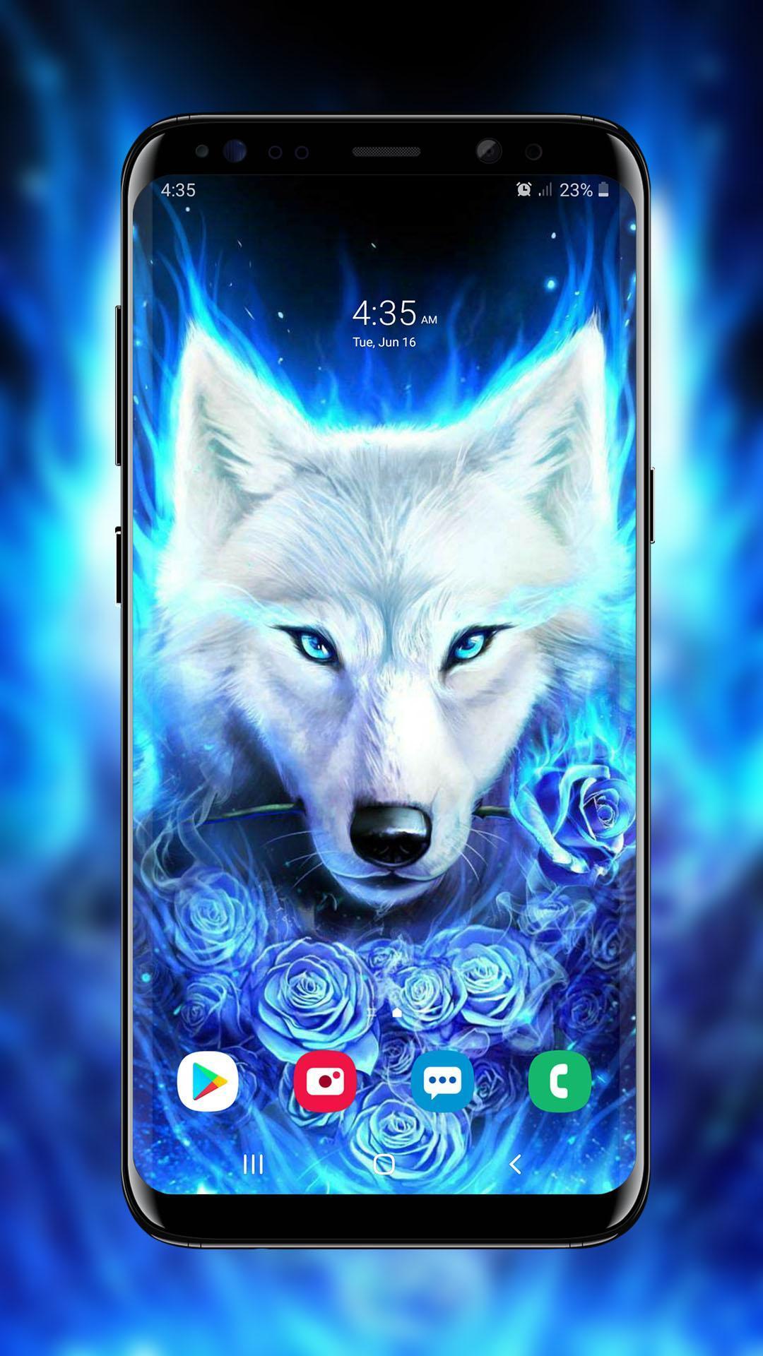 Neon Blue Wolf Wallpapers - Top Free Neon Blue Wolf Backgrounds ...