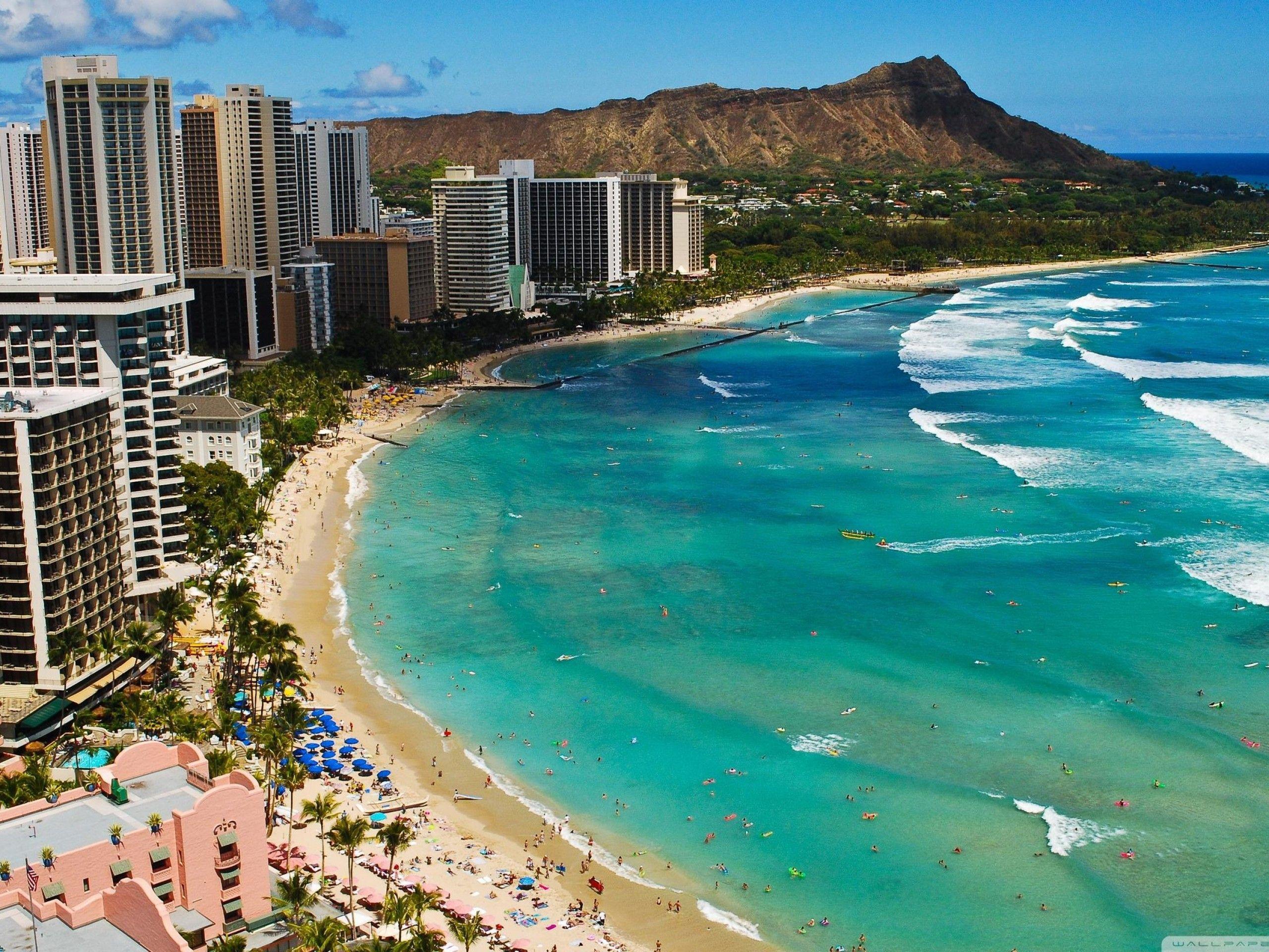 Waikiki Hawaii Wallpapers Top Free Waikiki Hawaii Backgrounds Wallpaperaccess