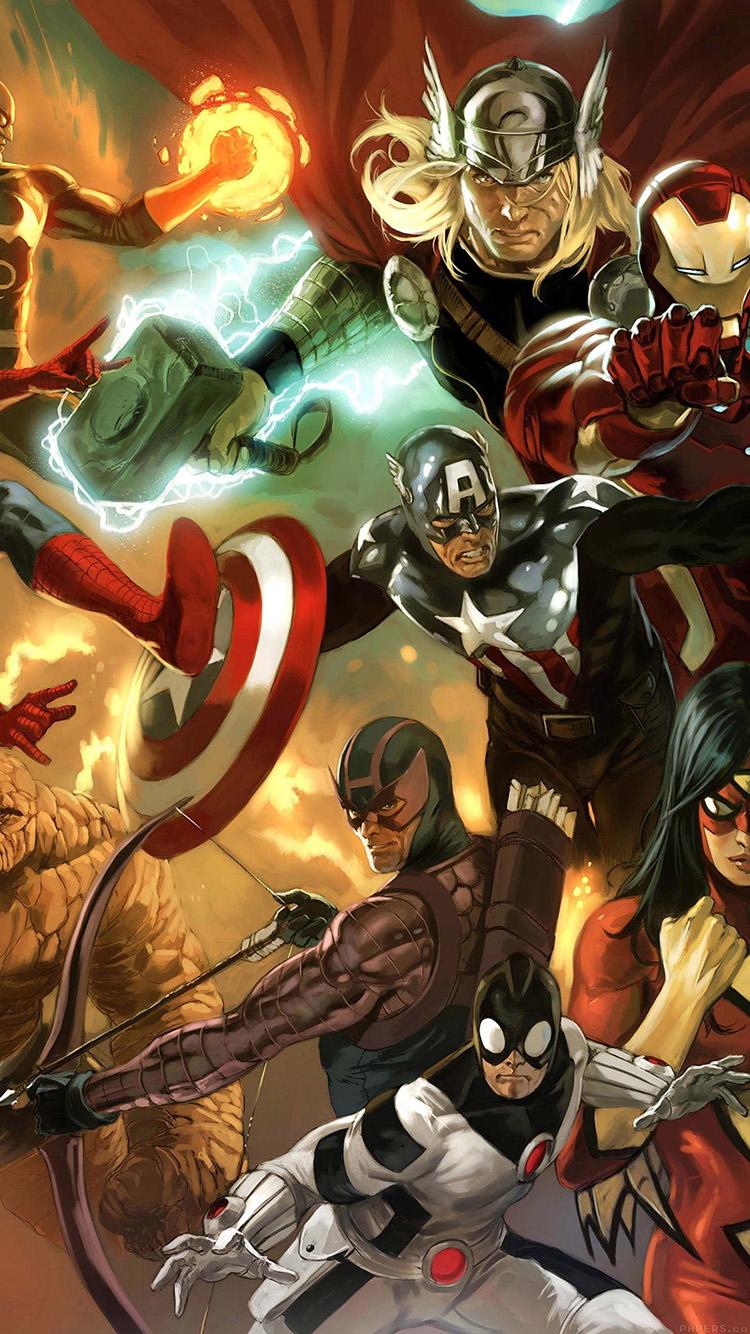 750x1334 Avengers Liiust Comics Marvel Art Hero