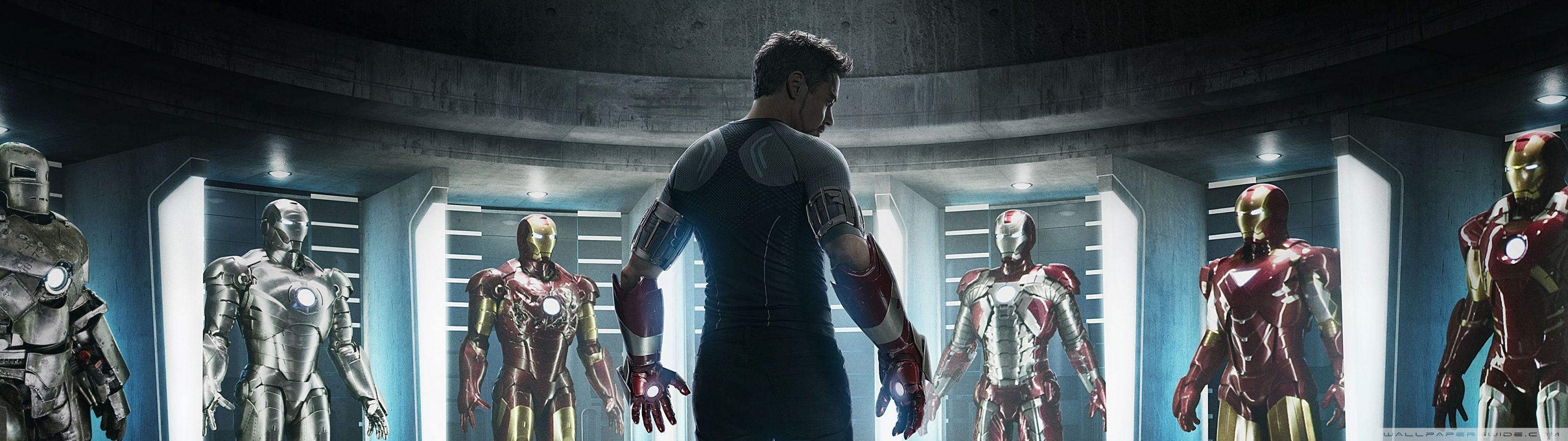 3200x900 Iron Man 3 2013 Movie ❤ 4K HD Desktop Wallpaper for 4K Ultra HD TV