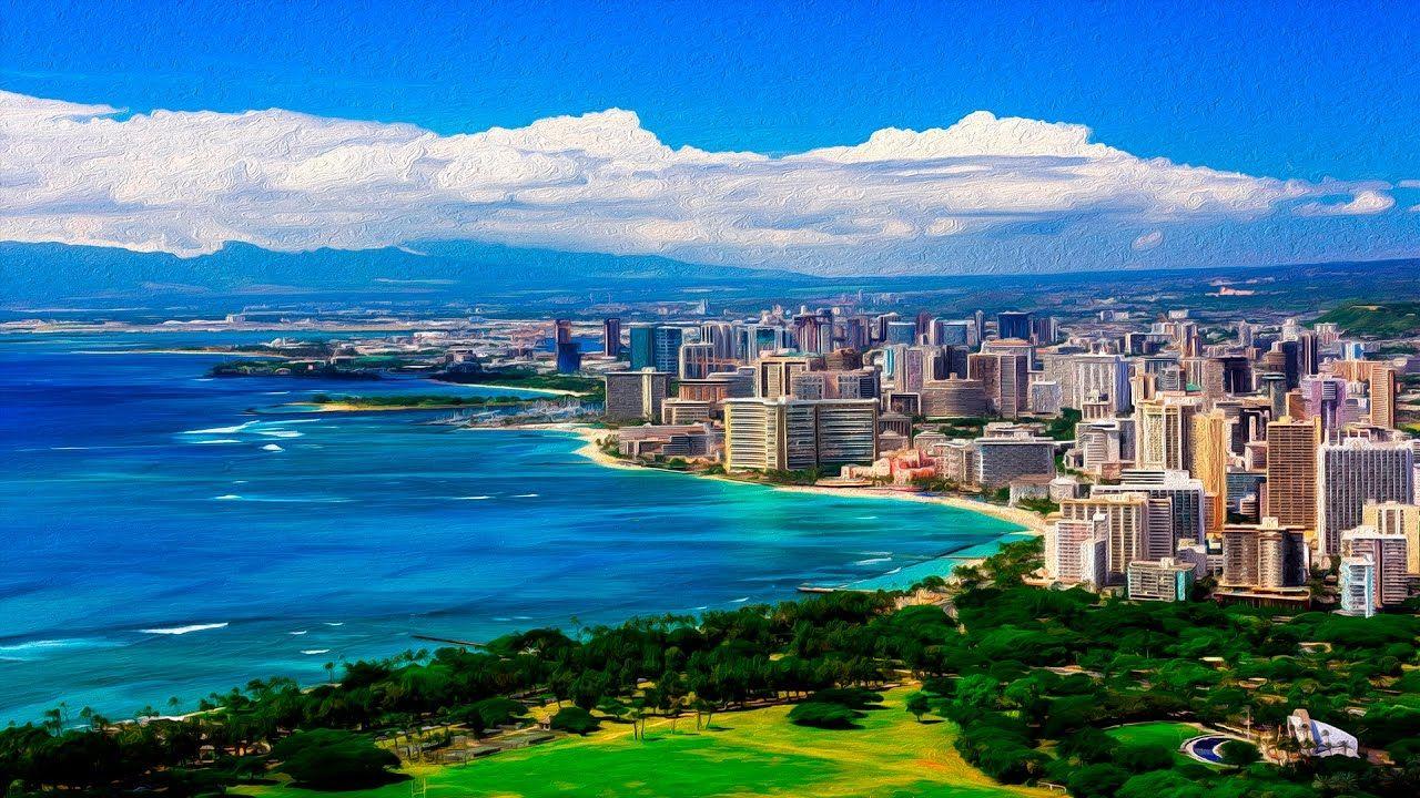 1280x720 WAIKIKI. HONOLULU / HAWAII, UNITED STATES TRAVEL TOUR
