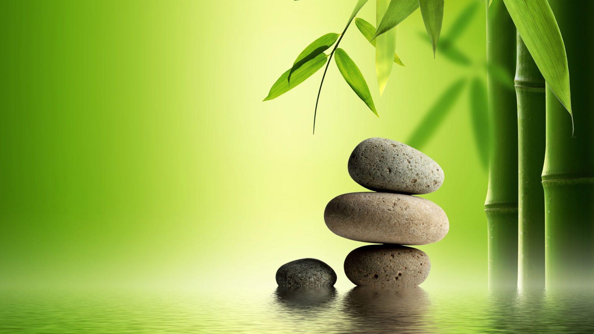 1920x1080 Bamboo Stone Wallpaper in 1920x1080. студия. Stone