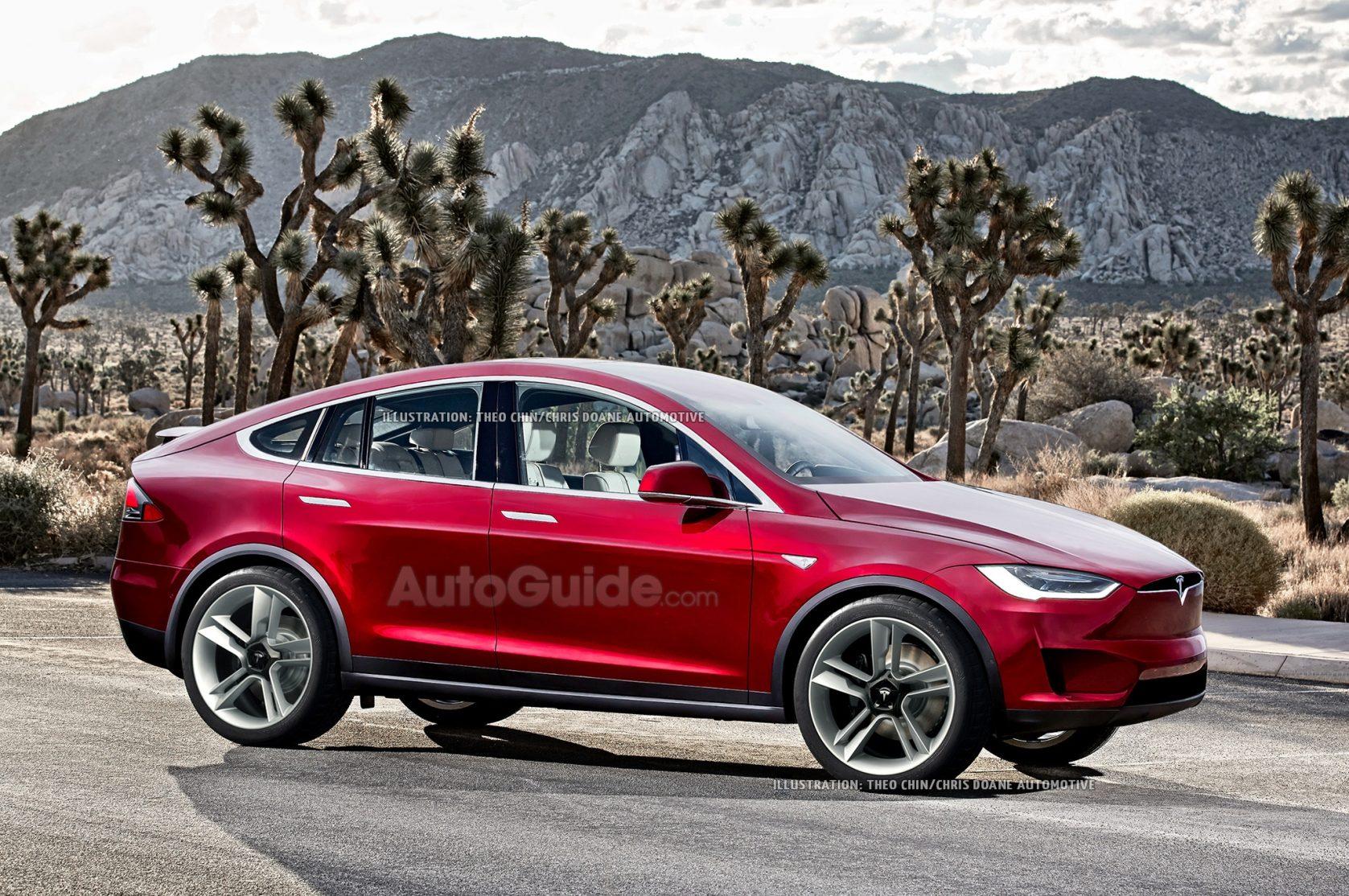 1677x1114 New 2019 Tesla Model Y Side HD Wallpaper Model Y Spy