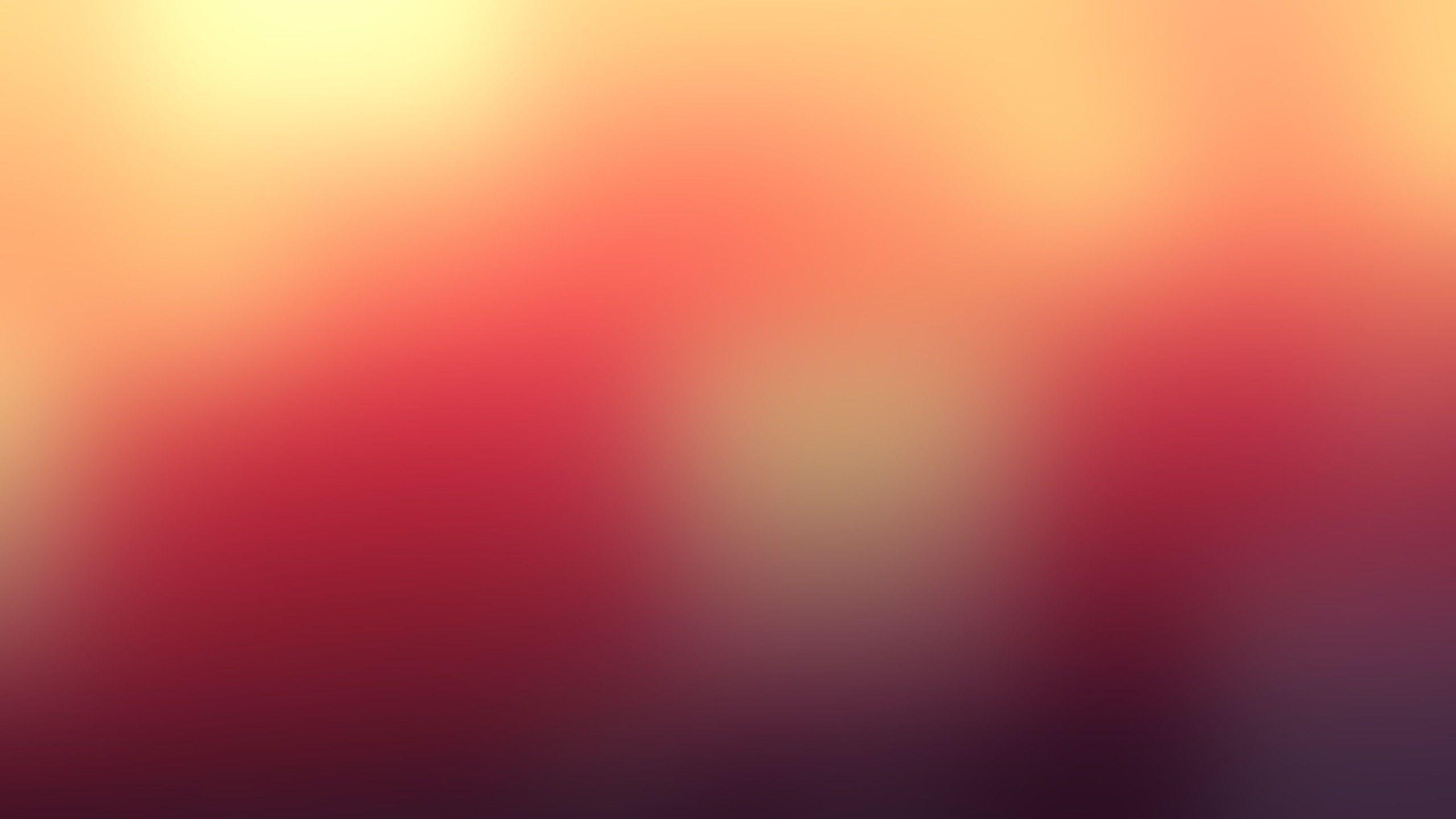 2560x1440 Wallpaper Blurred, Orange, HD, 5K, Abstract