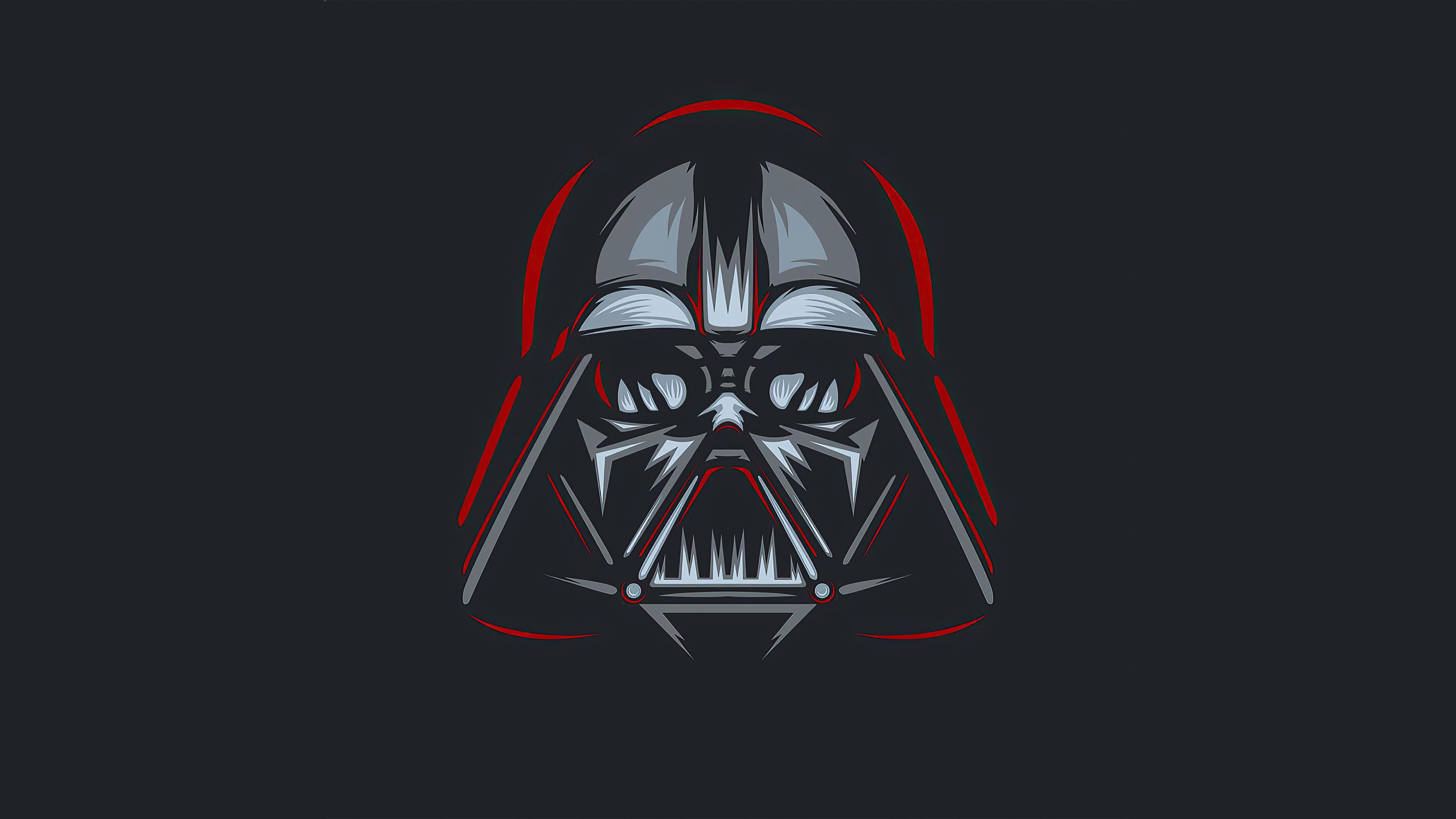 5120x2880 Wallpaper 4k Darth Vader Minimalism 4k Wallpaper