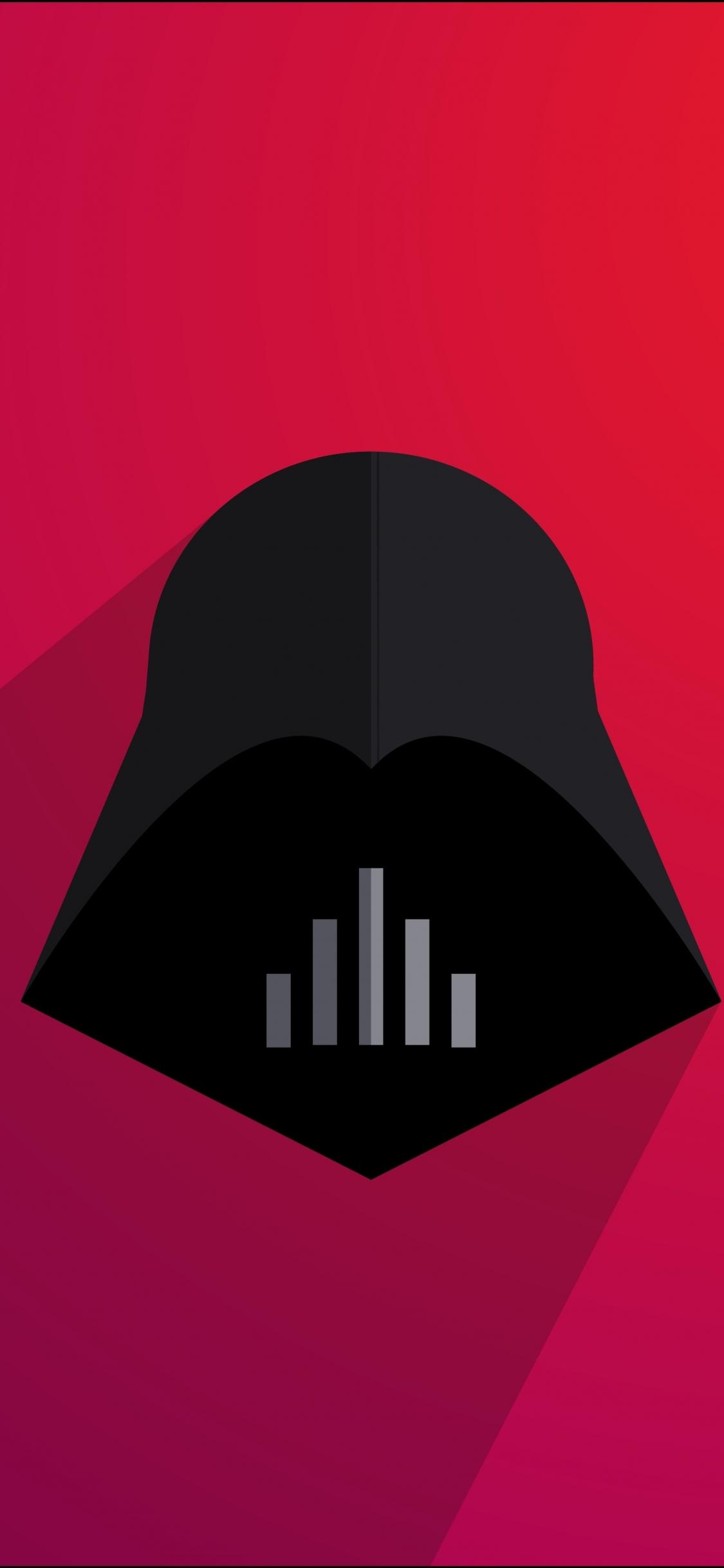 1125x2436 Download 1125x2436 wallpaper darth vader, minimal, art, iphone x 1125x2436 HD image, background, 16740