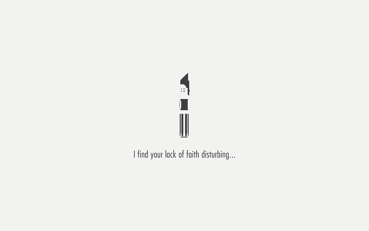 1200x750 Minimalistic lightsaber (Darth Vader) Wallpaper