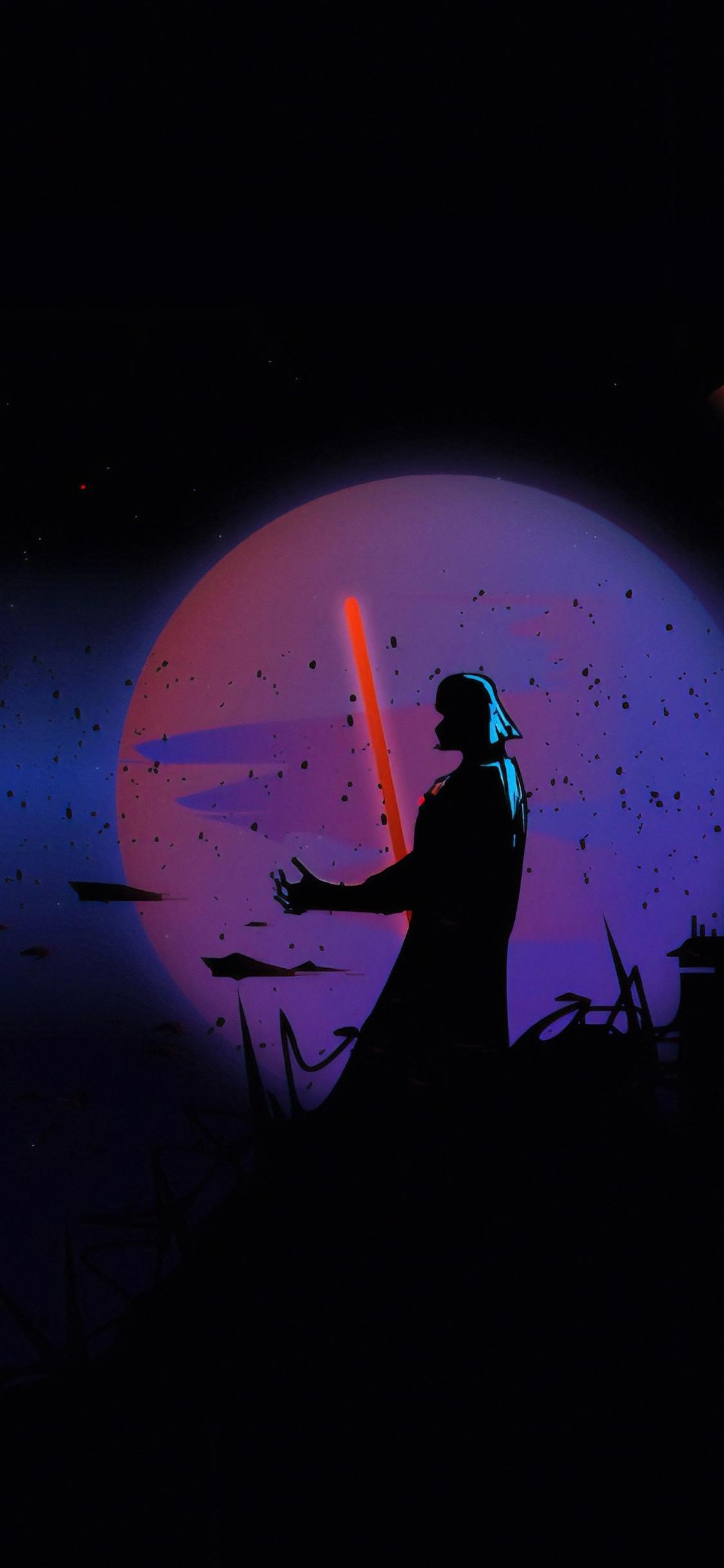 1125x2436 Download 1125x2436 wallpaper star wars, darth vader, digital art, iphone x 1125x2436 HD image, background, 23055