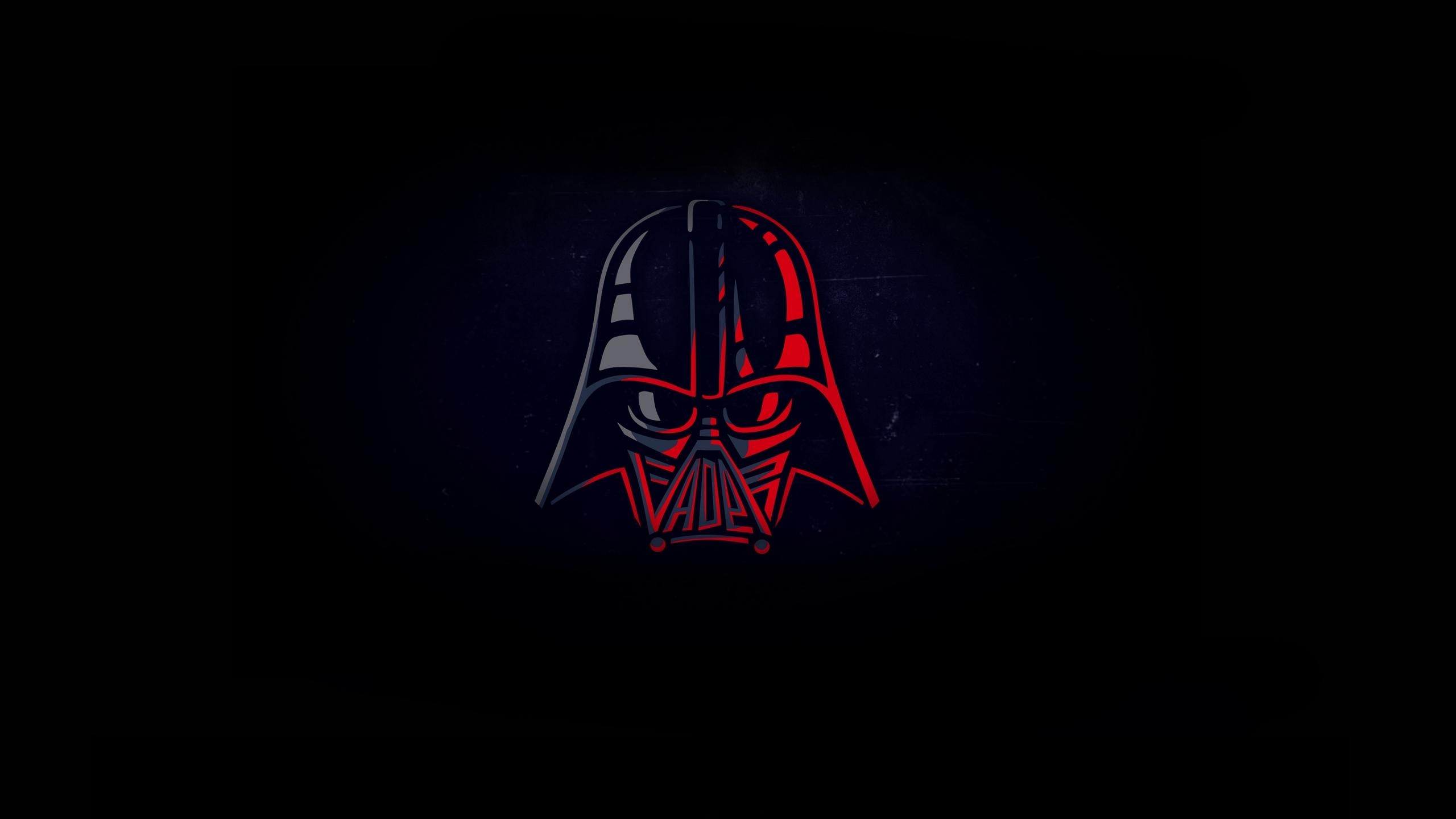 2560x1440 Darth Vader Minimalist Wallpaper 4k Ultra HD