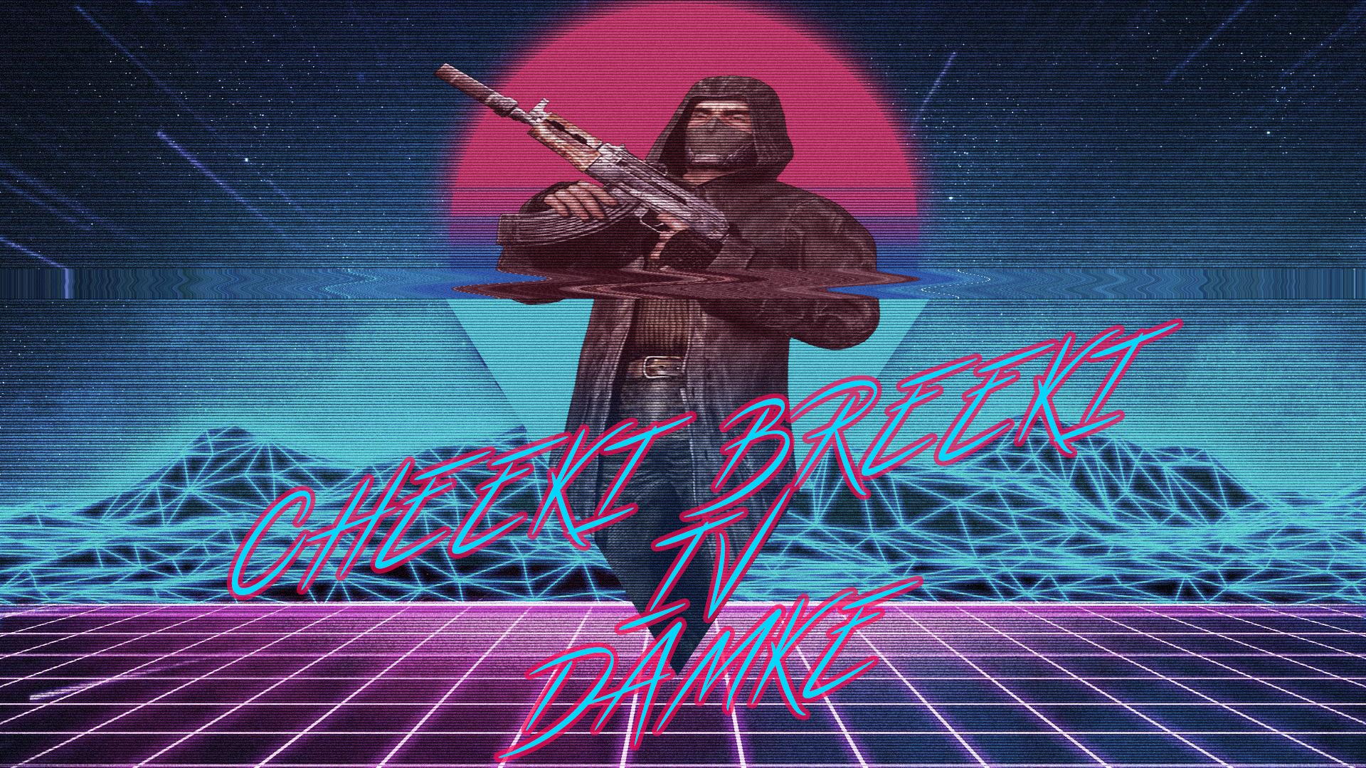 1920x1080 Stalker Synthwave wallpaper
