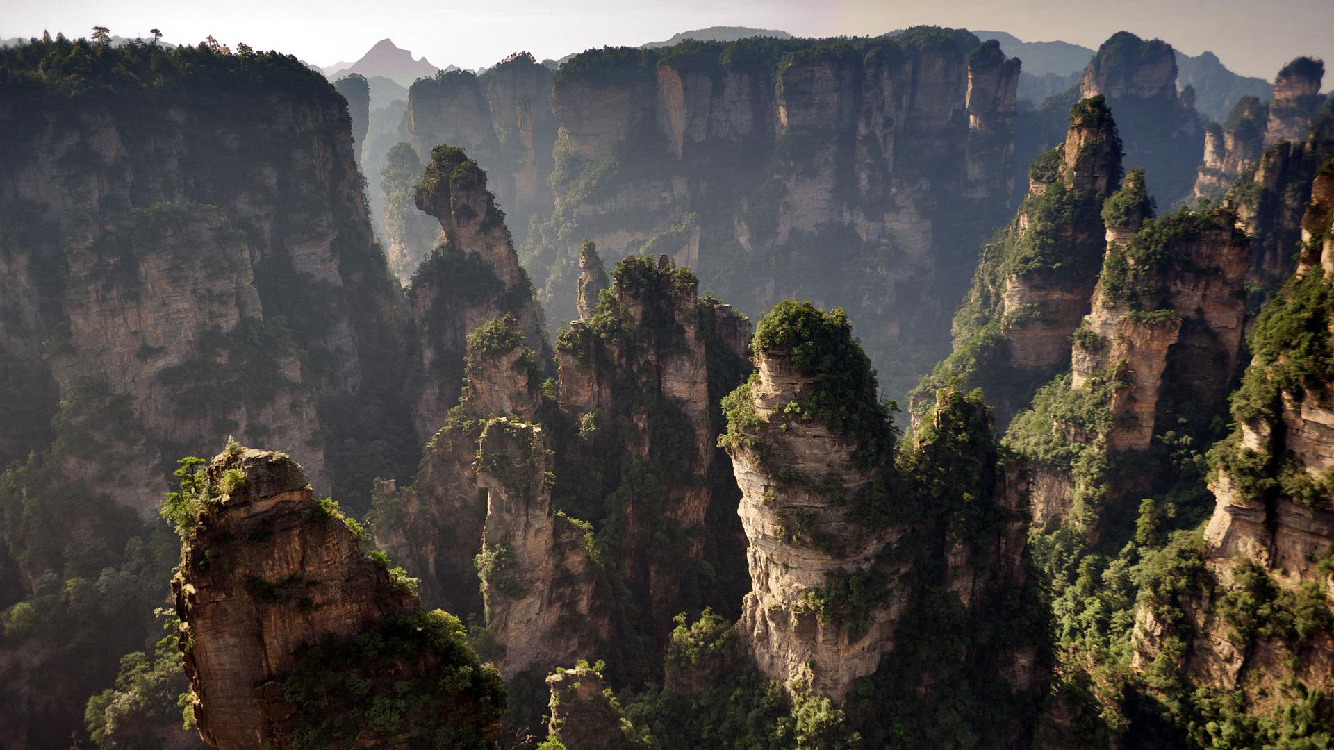 1920x1080 Zhangjiajie National Forest Park (China) Wallpaper