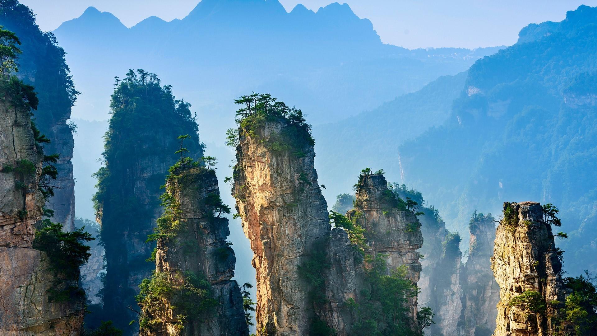 1920x1080 Zhangjiajie National Park HD wallpaper, Background