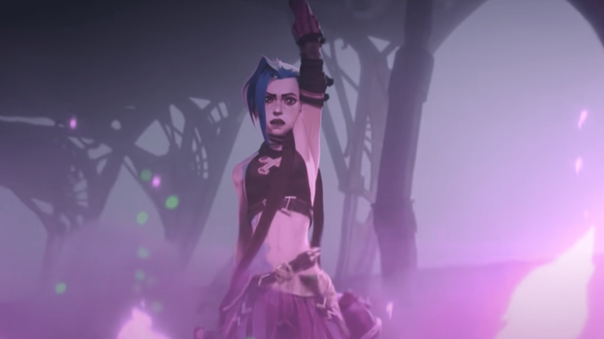1920x1080 Jinx Arcane HD Wallpaper