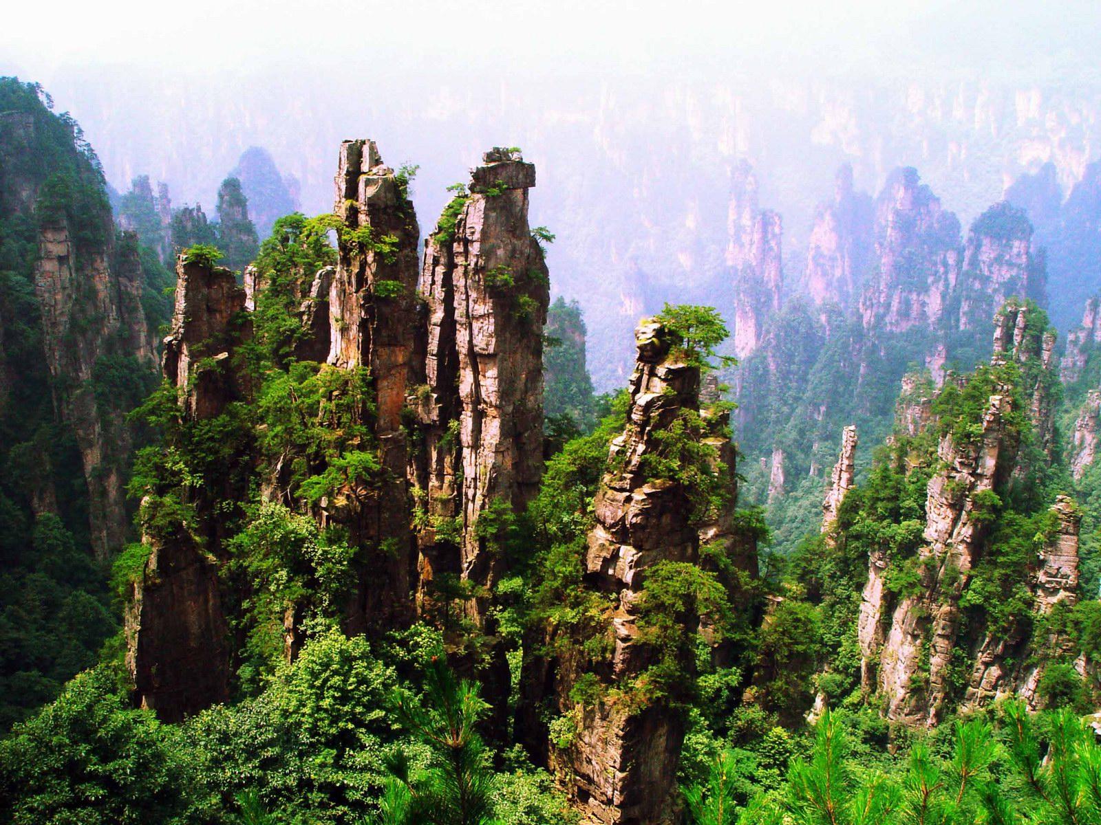 1600x1200 Zhangjiajie National Forest Park, China. The Great Asia