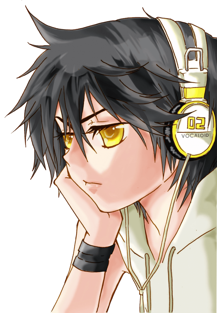750x1080 Anime Boy Gamers