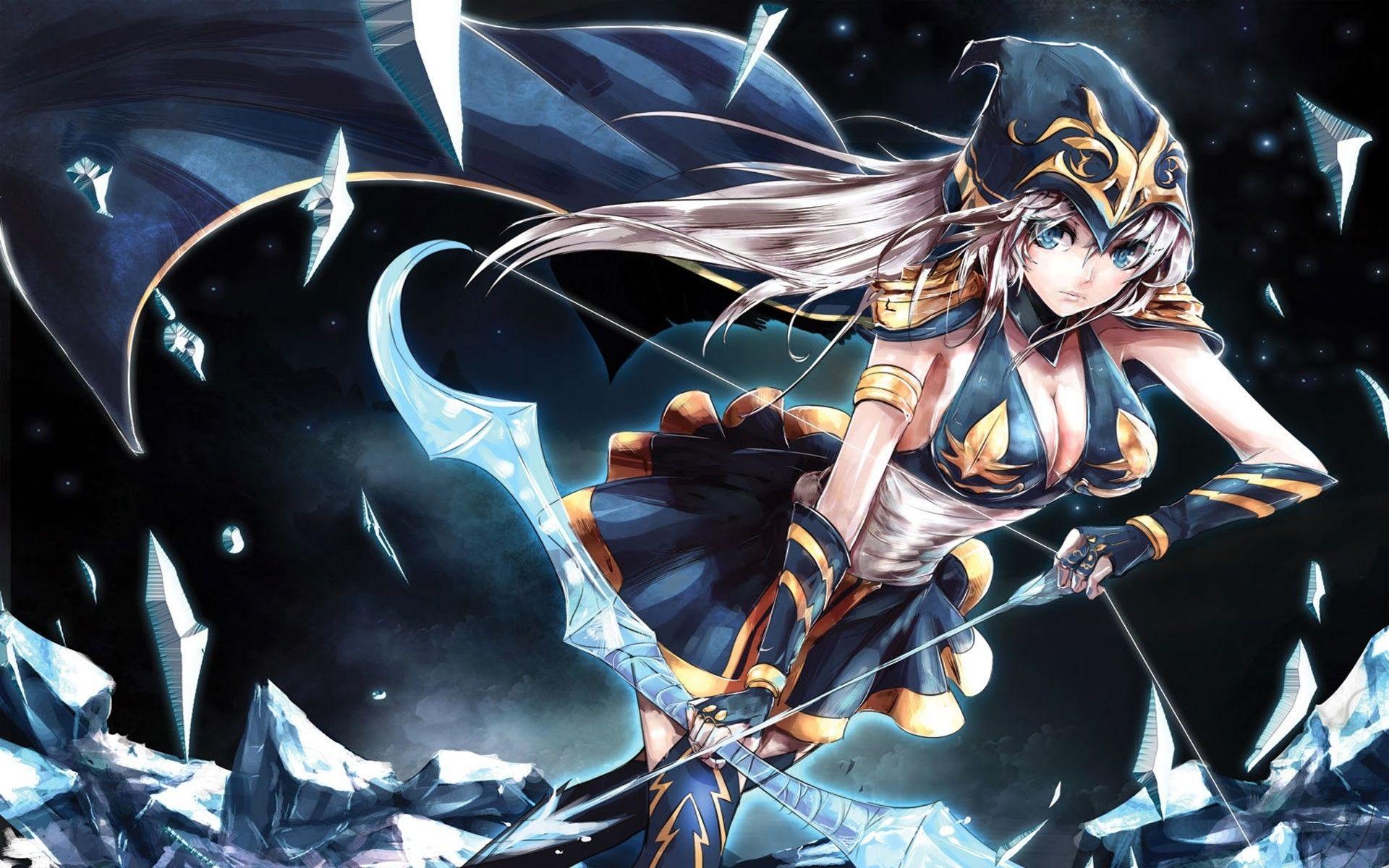 1920x1200 Anime Gamer Wallpaper