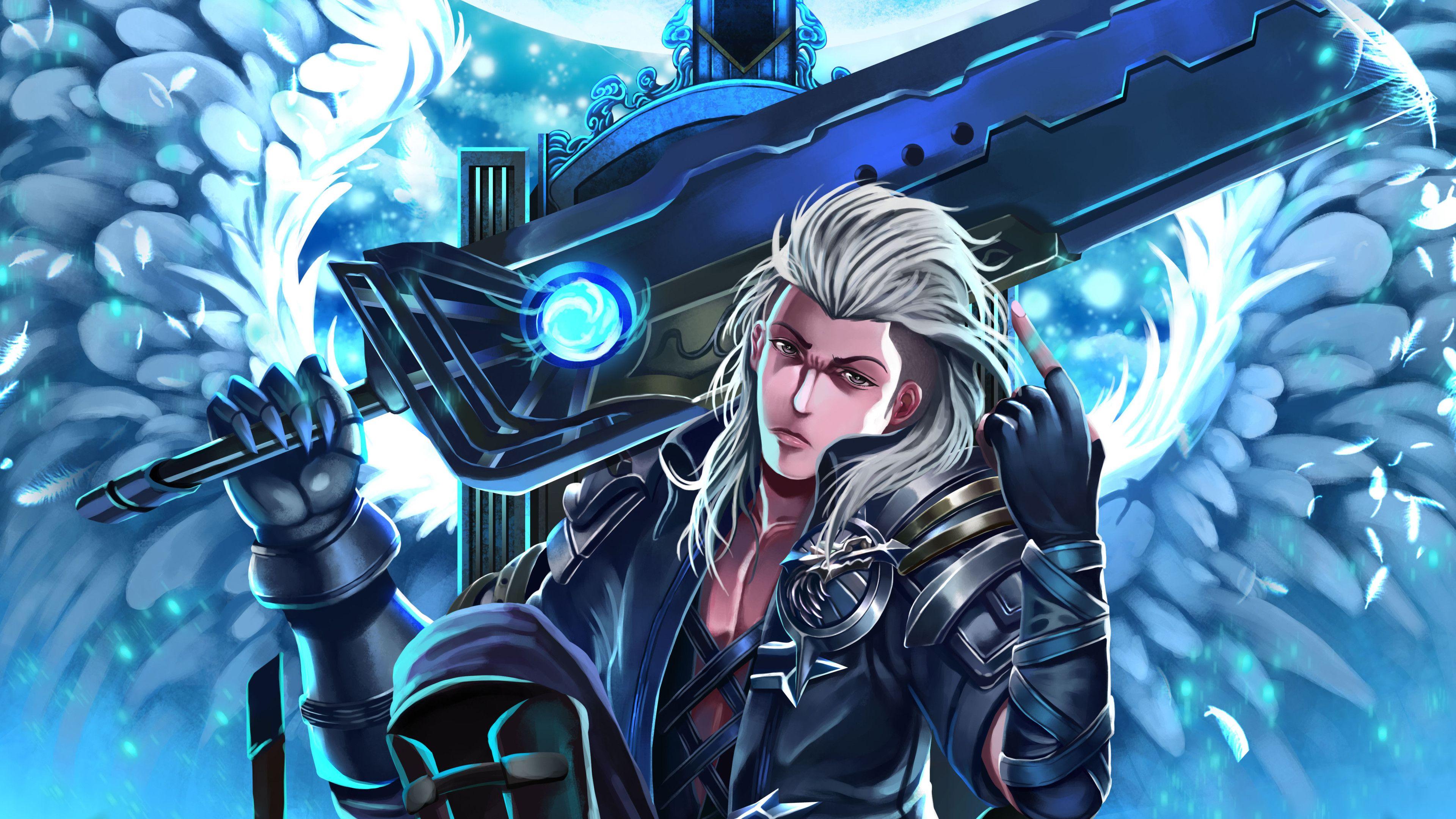 3840x2160 Boys Anime Gamer Wallpaper