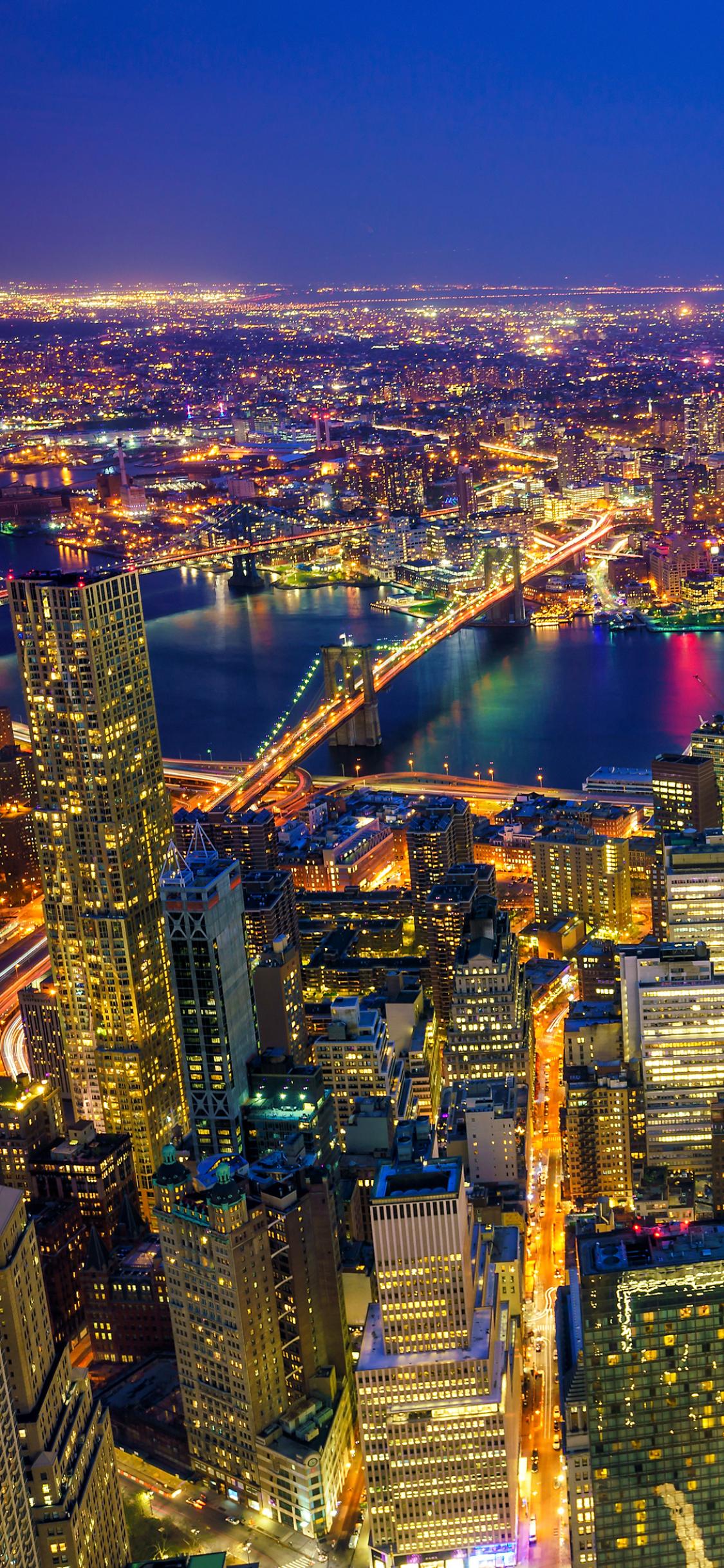 1125x2436 New York Wallpaper 4k Phone