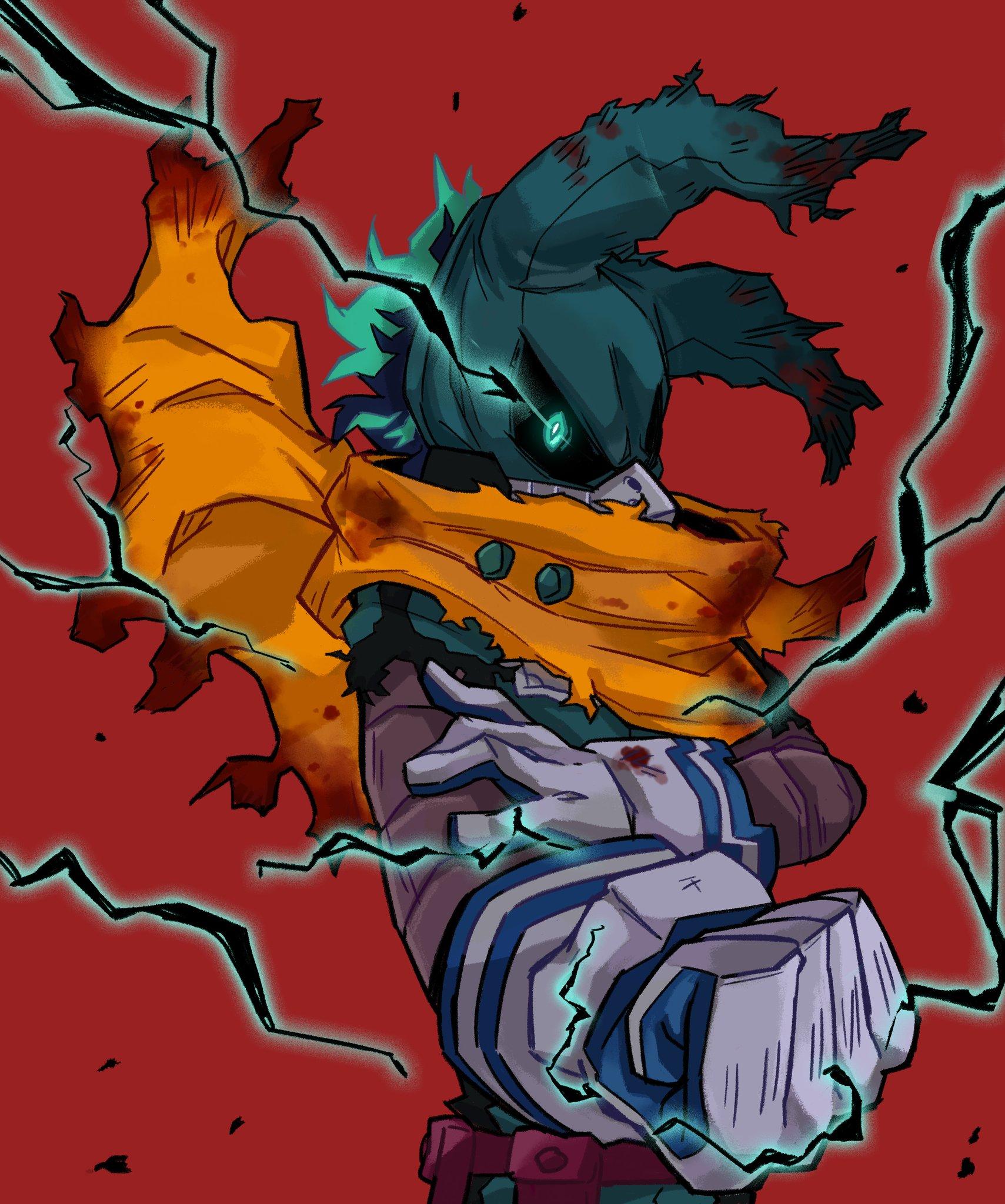 1709x2048 Vigilante Deku Wallpaper