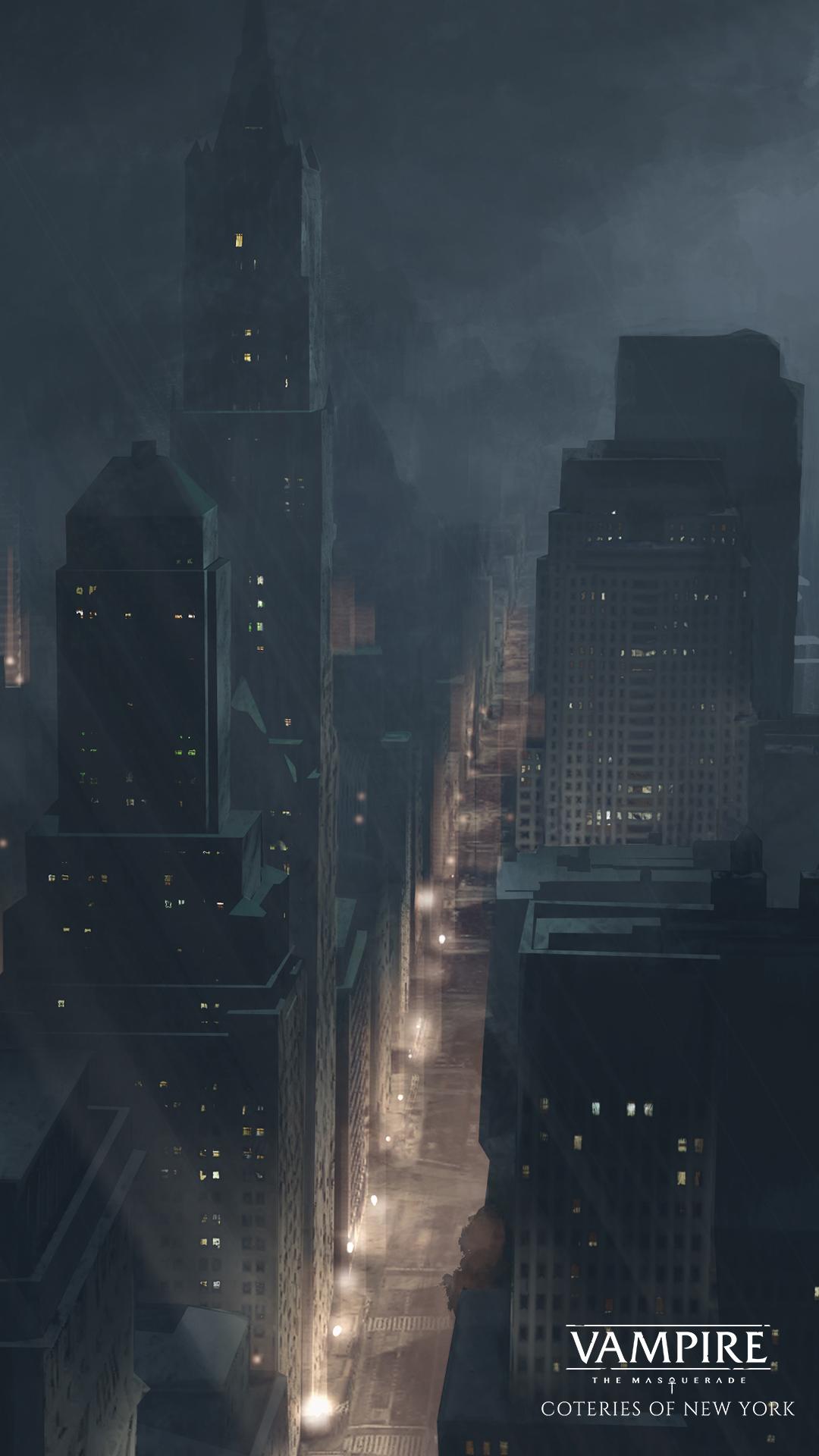 1080x1920 Vampire: The Masquerade of New York Wallpaper