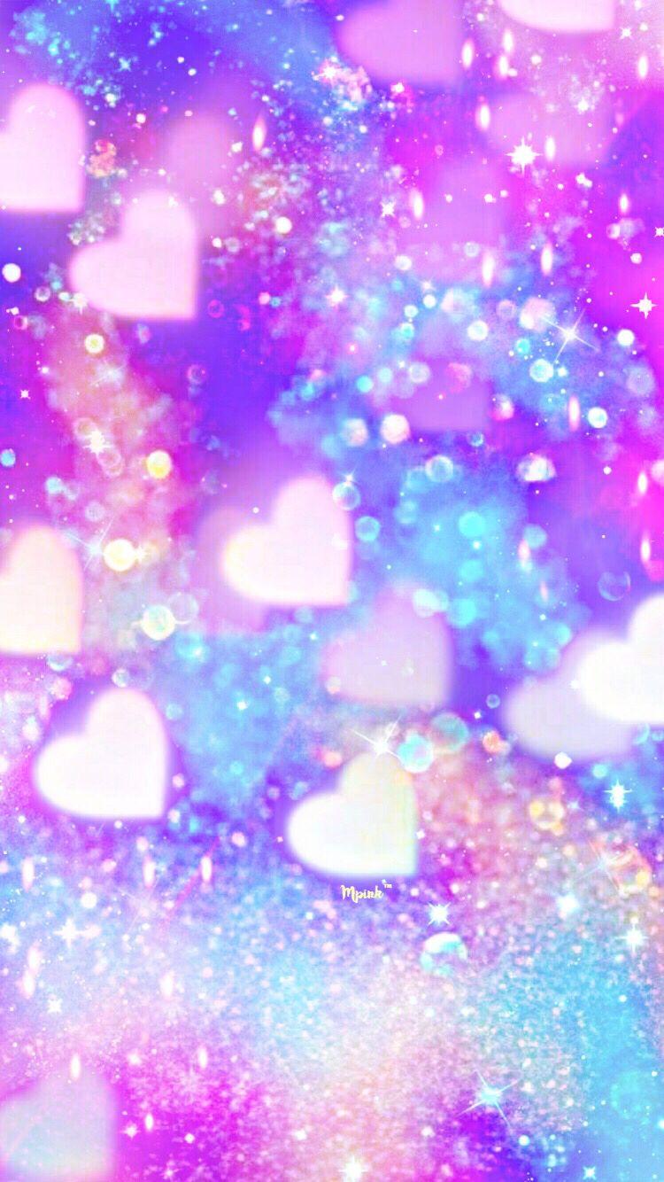 750x1334 girly ipad wallpaper, purple, violet, glitter, pink, magenta