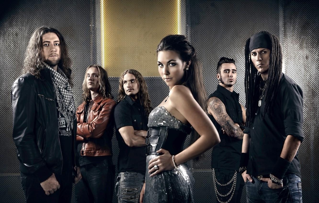 1332x850 Wallpaper metal, girl, rock, , band, singer, amaranthe image for desktop, section музыка