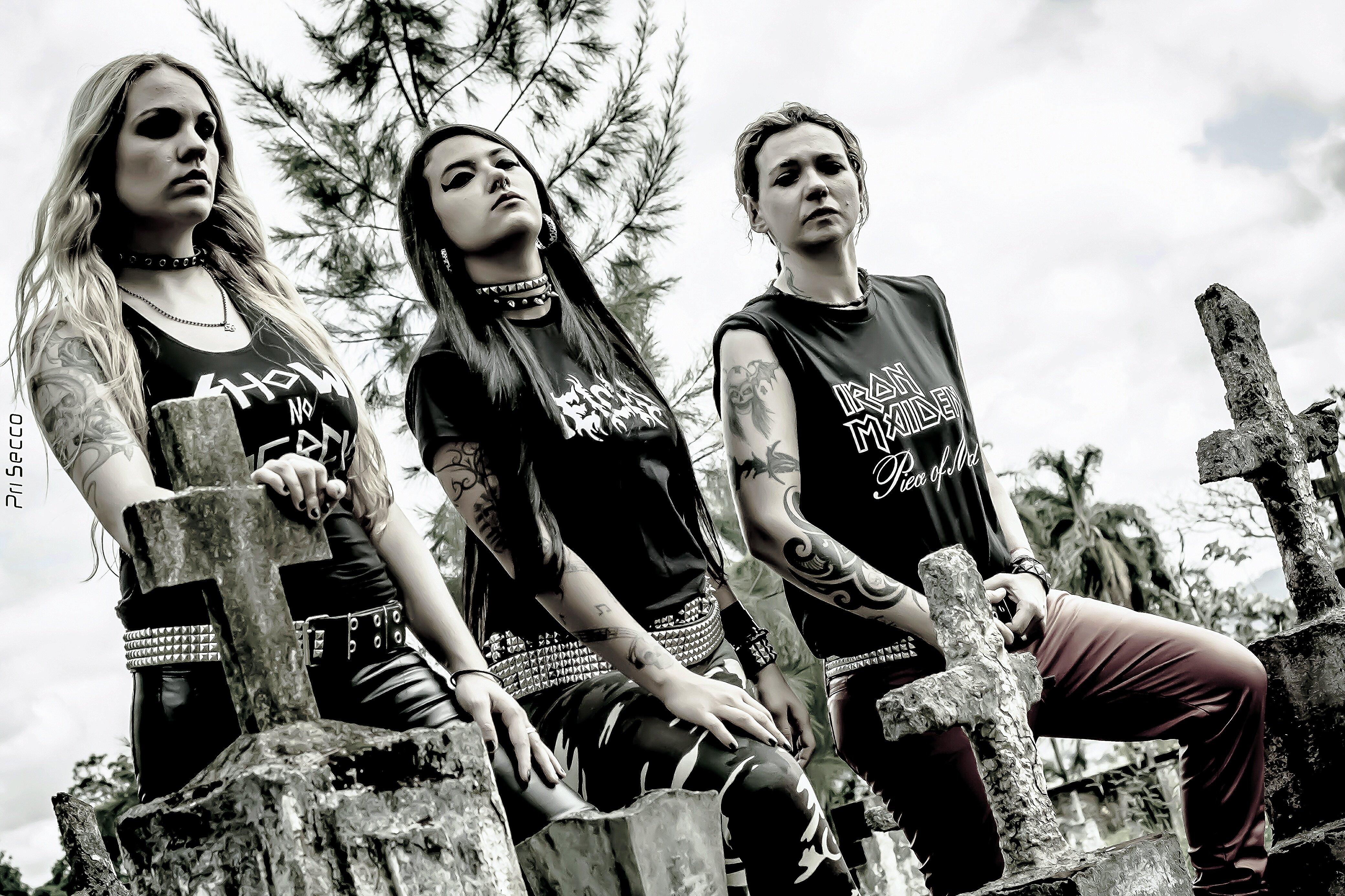 4160x2773 NERVOSA thrash metal heavy girl tattoo rock brazil babe wallpaperx2773