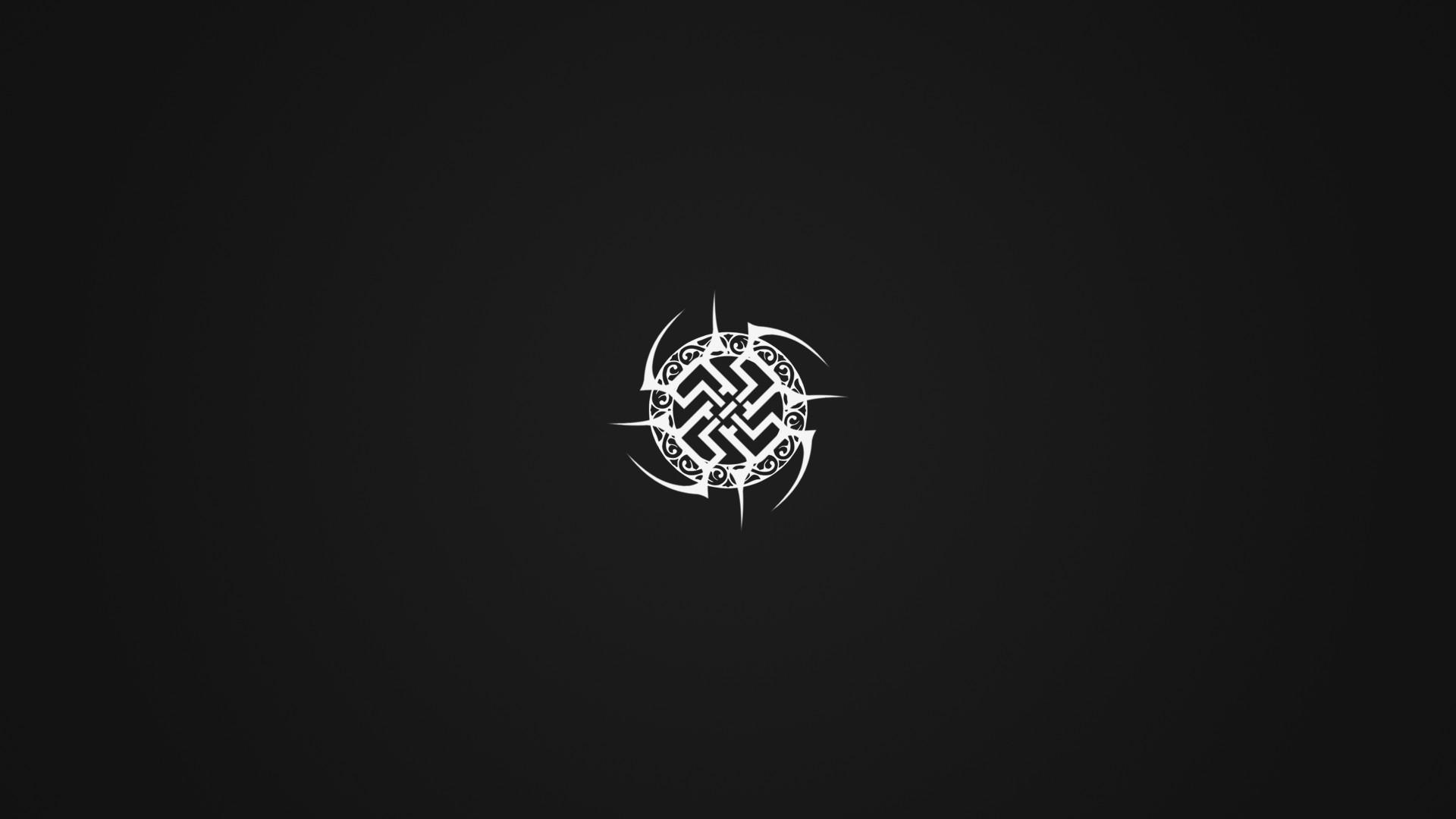 1920x1080 abstract, Tribal, Minimalism, Logo, Swastika Wallpaper HD / Desktop and Mobile Background