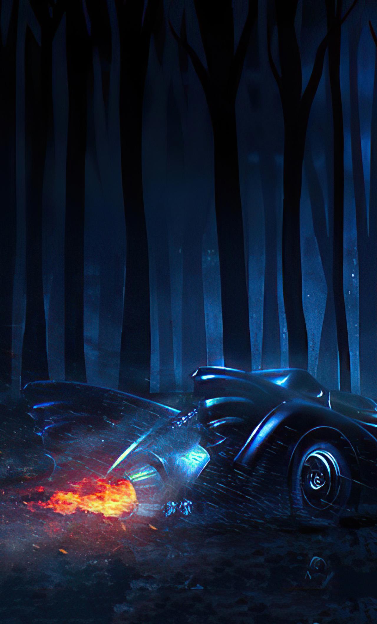 1280x2120 Tim Burton Batmobile iPhone HD 4k Wallpaper, Image, Background, Photo and Picture