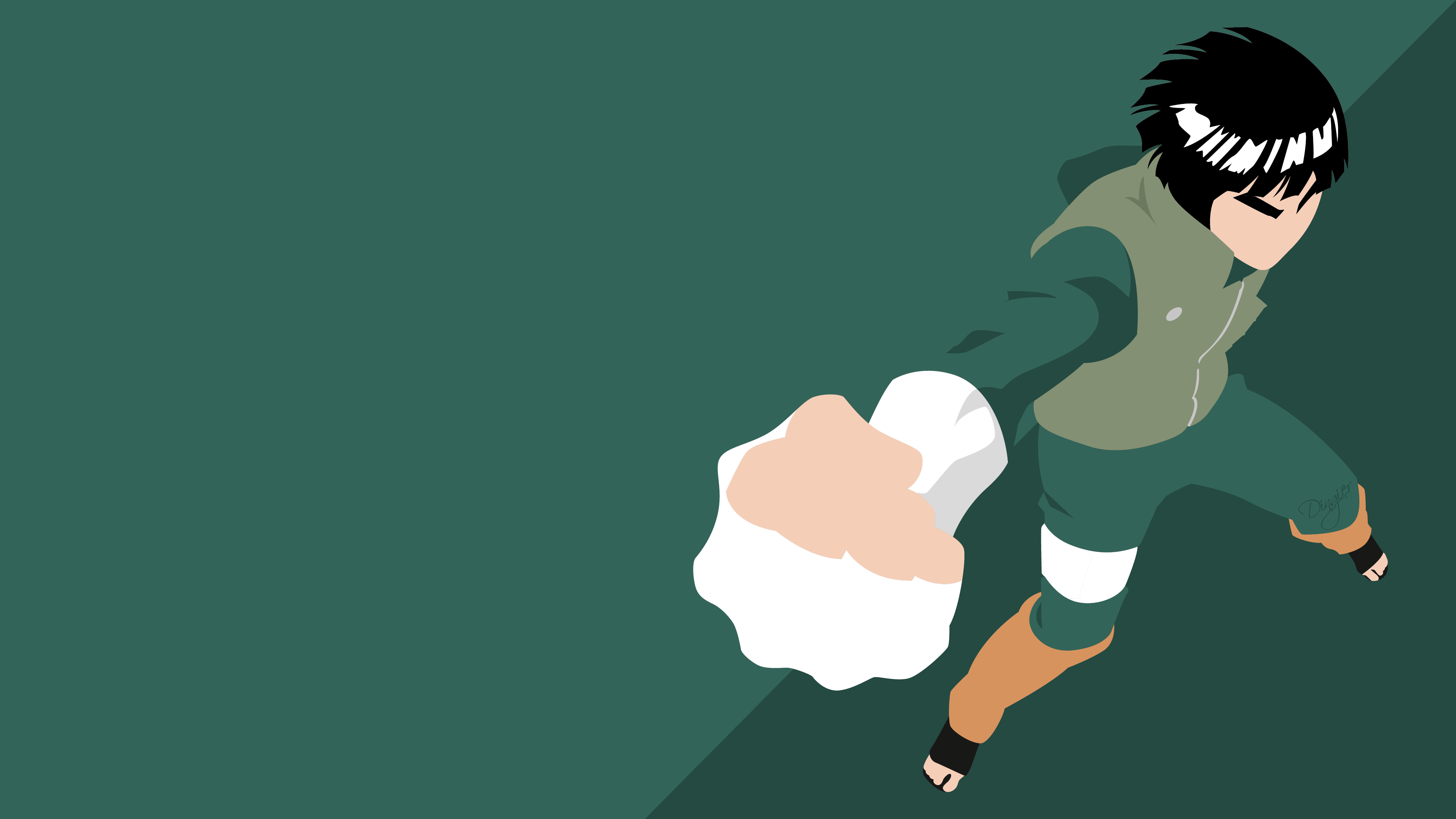 3840x2160 Rock Lee HD Wallpaper