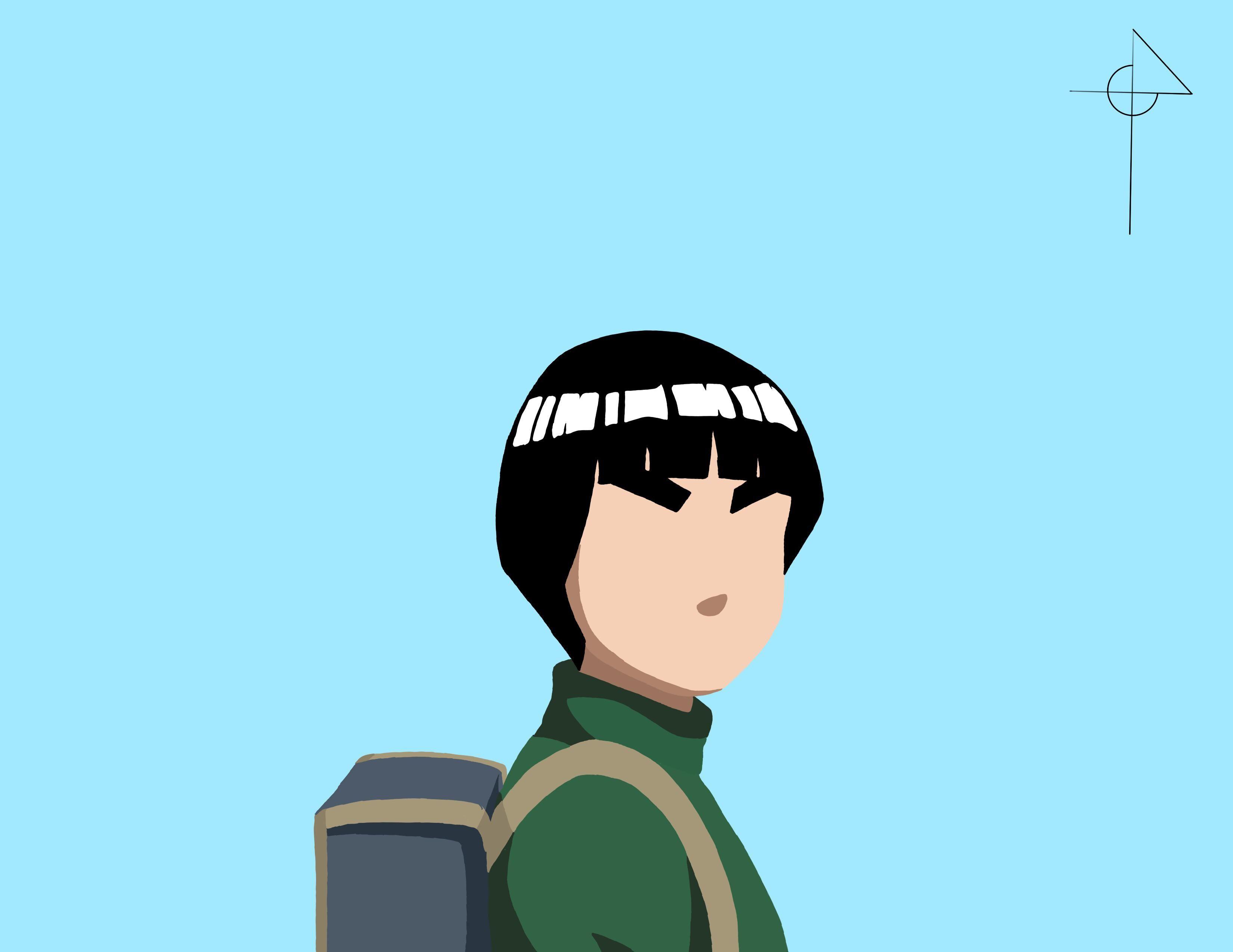Rock Lee Minimalist Wallpapers - Top Free Rock Lee Minimalist