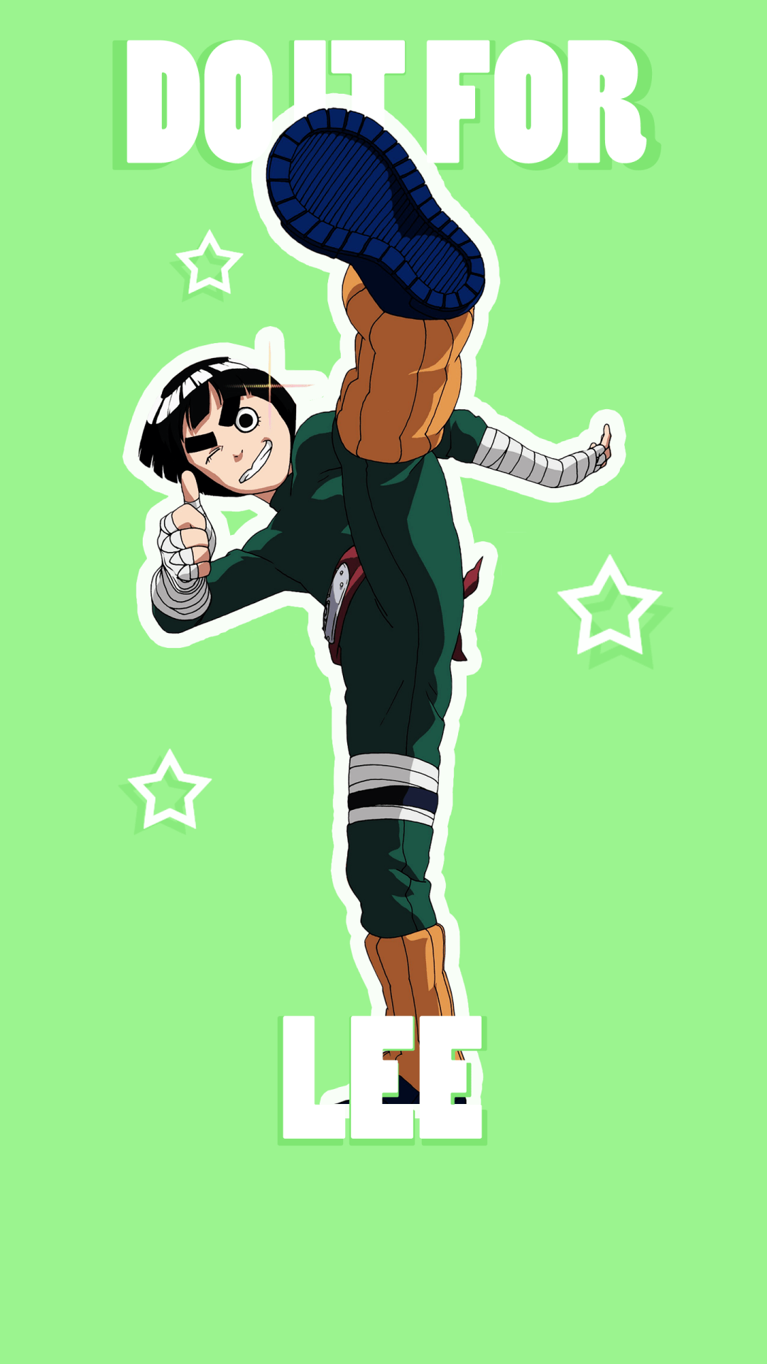 Rock Lee Minimalist Wallpapers - Top Free Rock Lee Minimalist