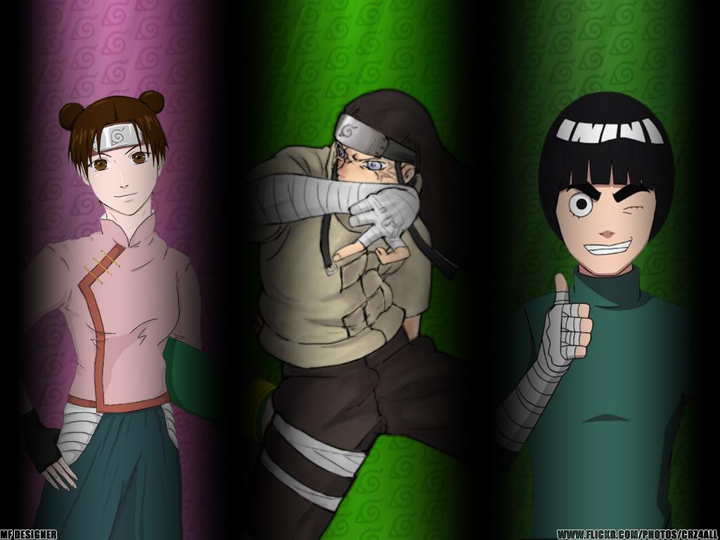 1024x768 Naruto Neji Wallpaper