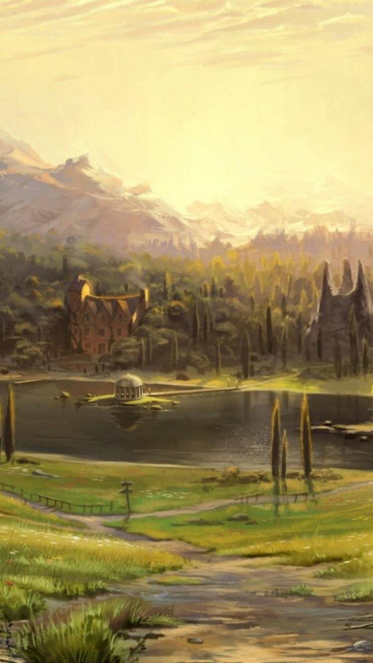 750x1334 Fable 2 bower lake HD wallpaper iPhone 6 / 6S Wallpaper .net