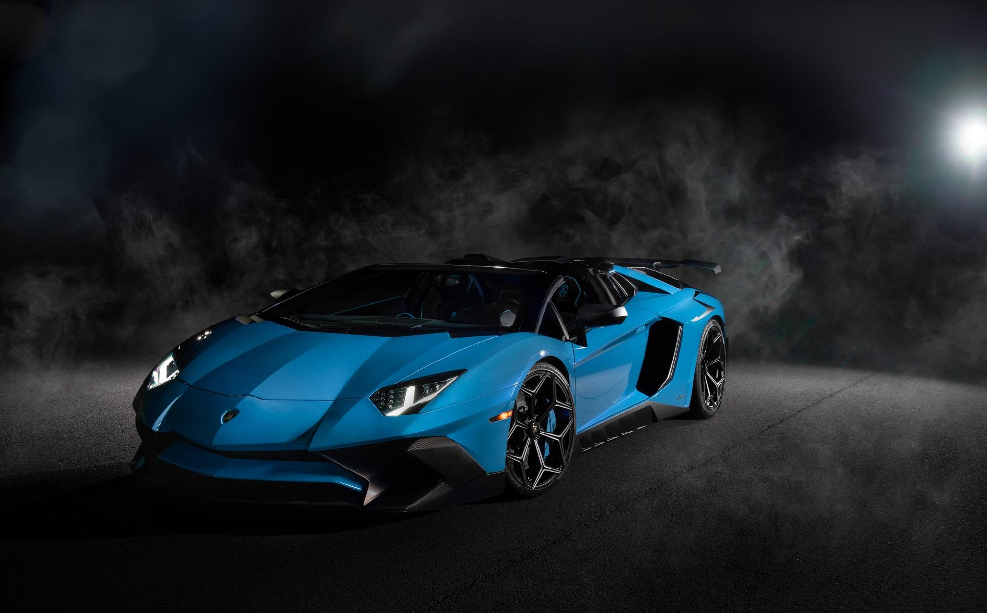 2000x1243 Lamborghini, Vehicle, Supercar, Sport Car, Blue Car, Car, Lamborghini Aventador wallpaper