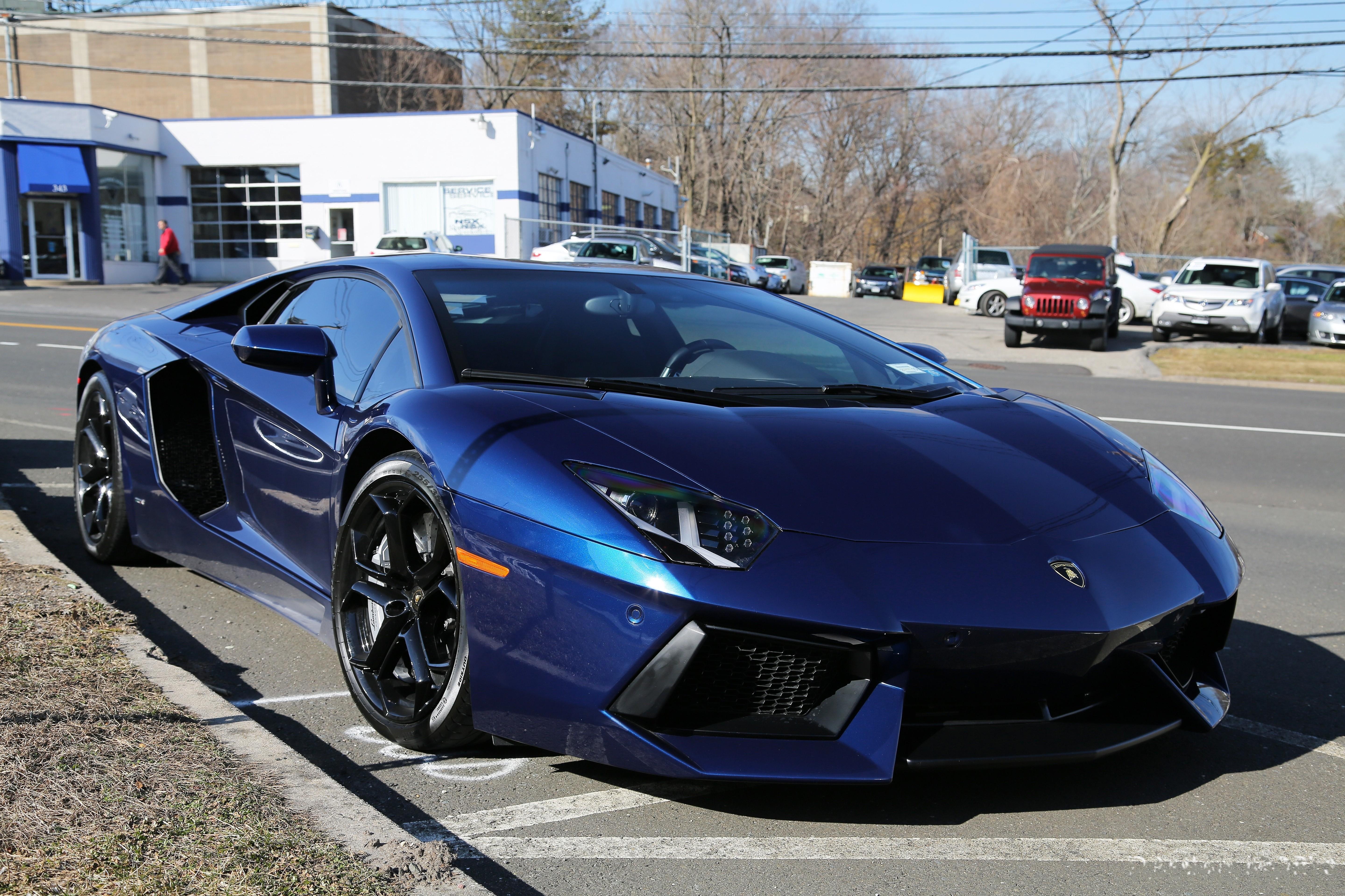 5760x3840 Lamborghini aventador, Blue, Lamborghini wallpaper