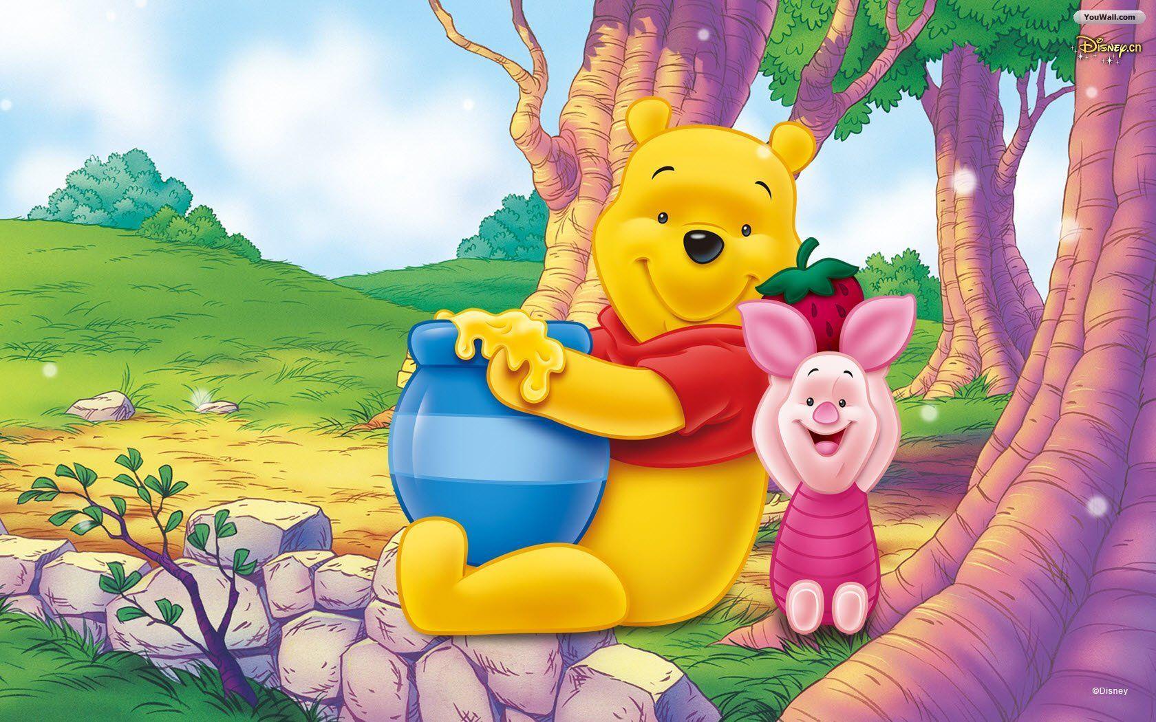 1680x1050 Pooh Wallpaper
