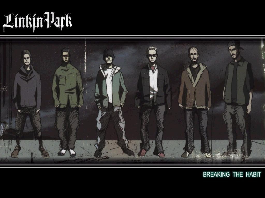1024x768 Linkin Park Anime Image Board